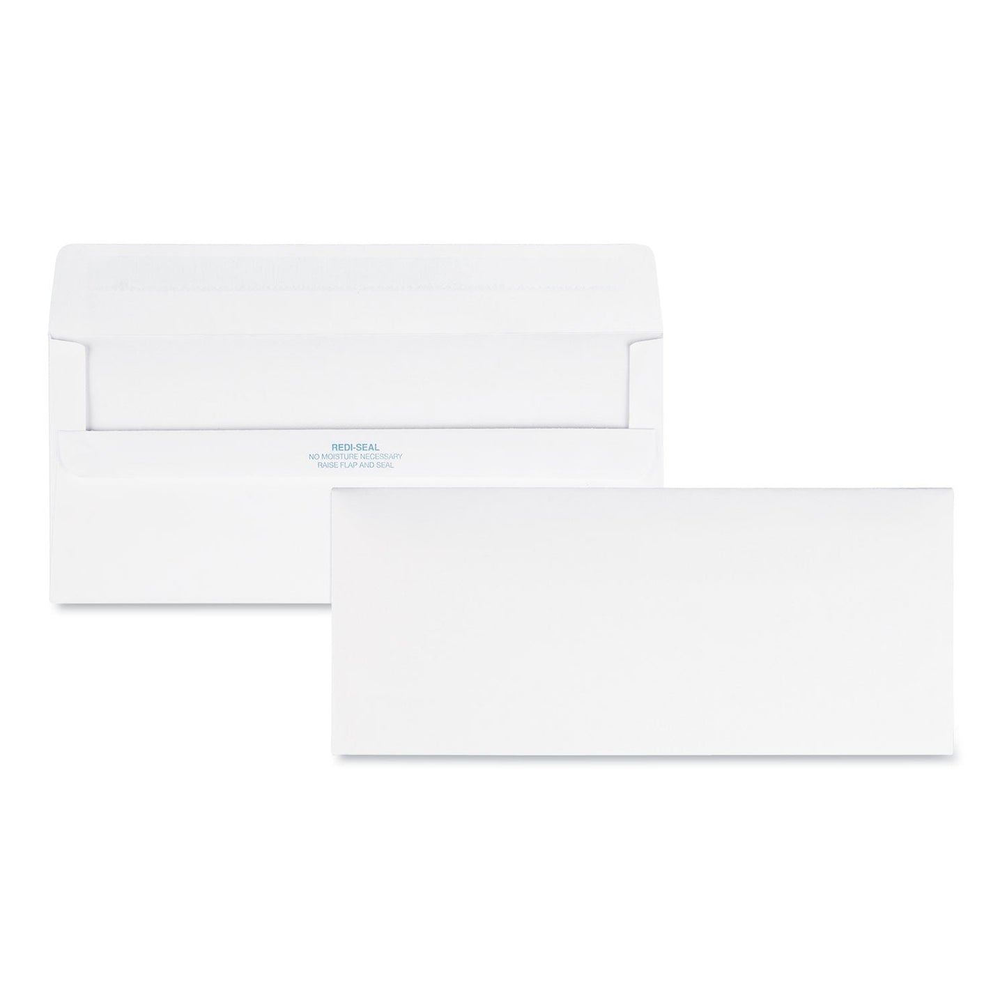 Quality Park Redi-Seal Envelope, #10, Commercial Flap, Redi-Seal Adhesive Closure, 4.13 x 9.5, White, 500/Box