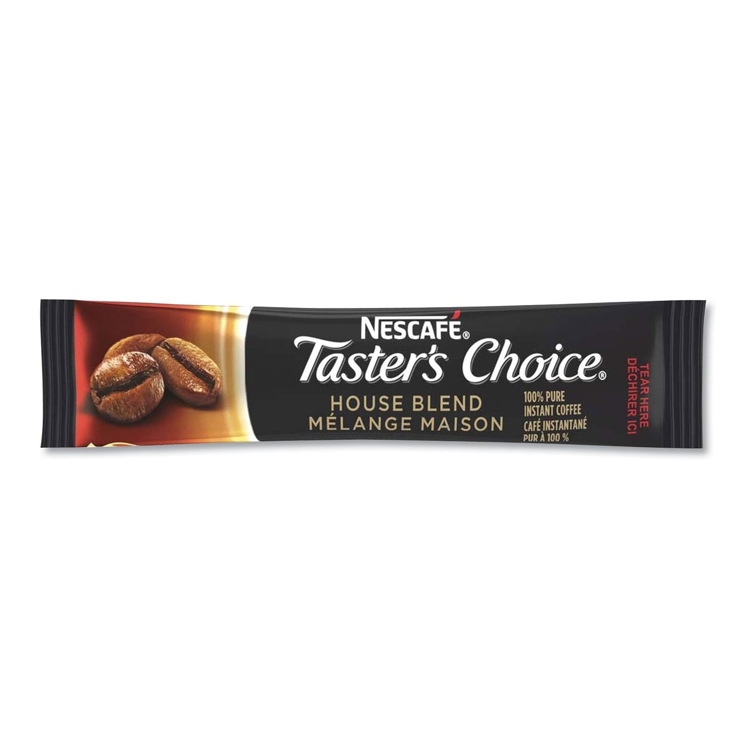 Nescafé Taster's Choice House Blend Instant Coffee, 0.1oz Stick, 6/Box, 12Box/Carton