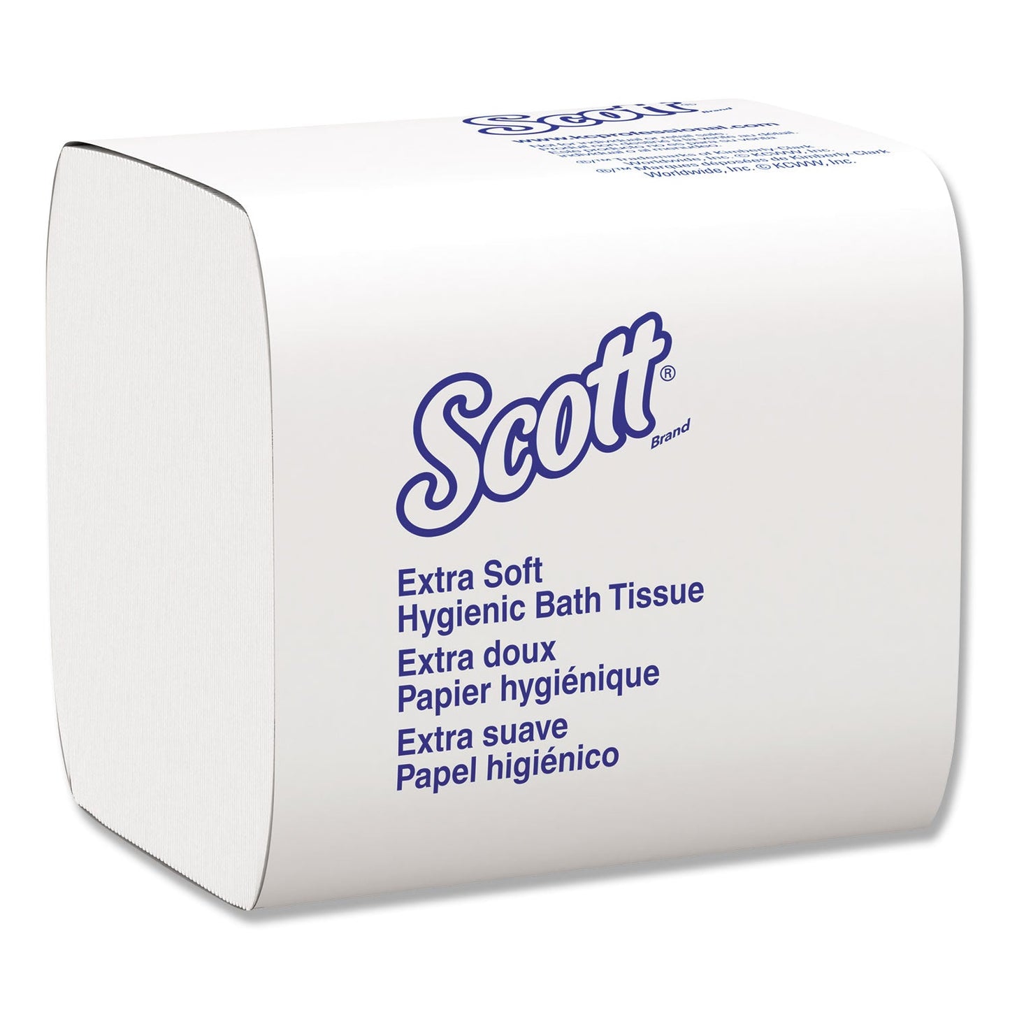 Scott Control Hygienic Bath Tissue, Septic Safe, 2-Ply, White, 250/Pack, 36 Packs/Carton