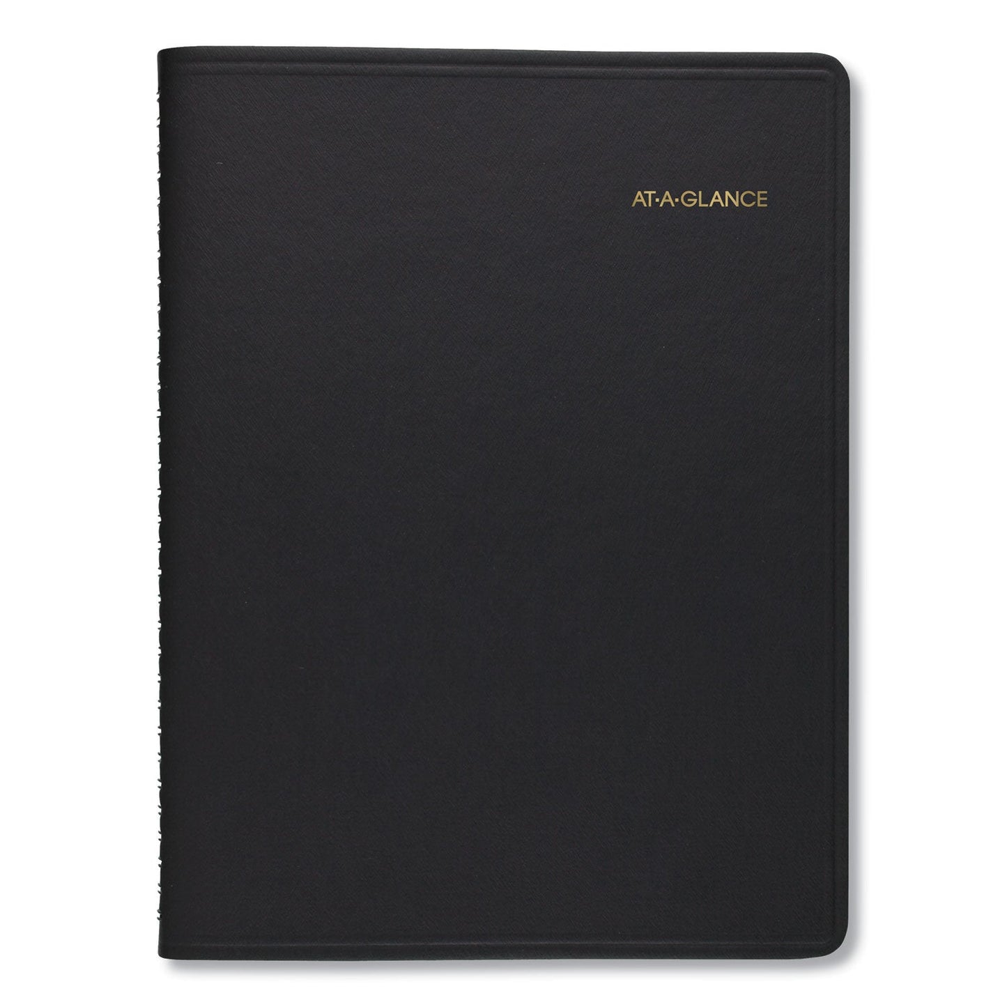 AT-A-GLANCE Two-Person Group Daily Appointment Book, 11 x 8, Black Cover, 12-Month (Jan to Dec): 2023