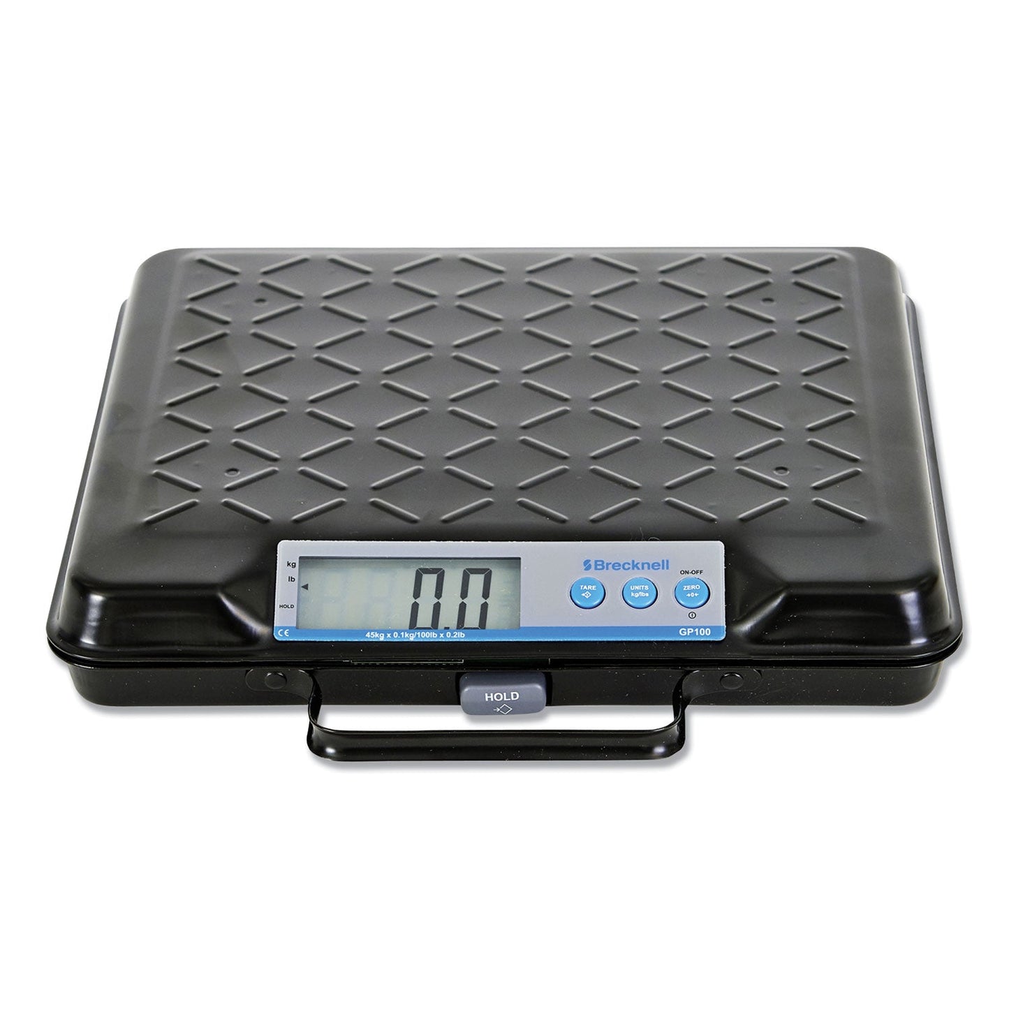 Brecknell Portable Electronic Utility Bench Scale, 100 lb Capacity, 12.5 x 10.95 x 2.2  Platform