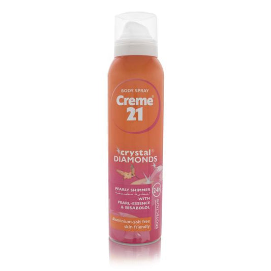 Fa Body Spray Creme 21 Crystal Diamonds 24h protection Pearly 
Shimmer 150ml