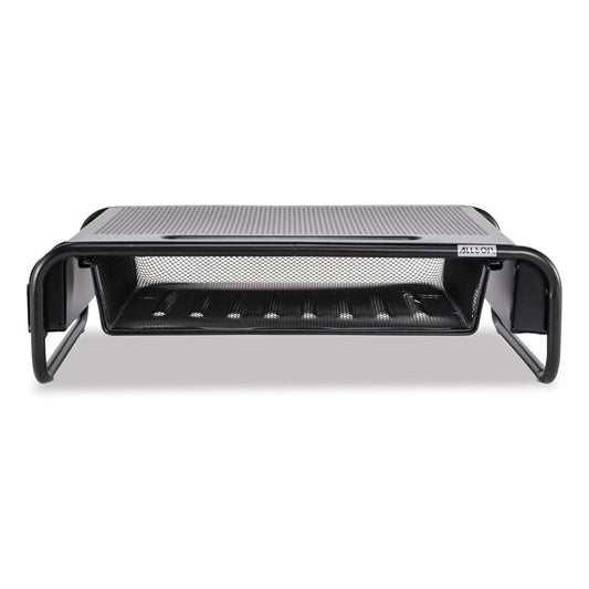 Allsop Metal Art Organizer 5 Monitor, 18" x 11.8" x 5.1", Black, Supports 30 lbs