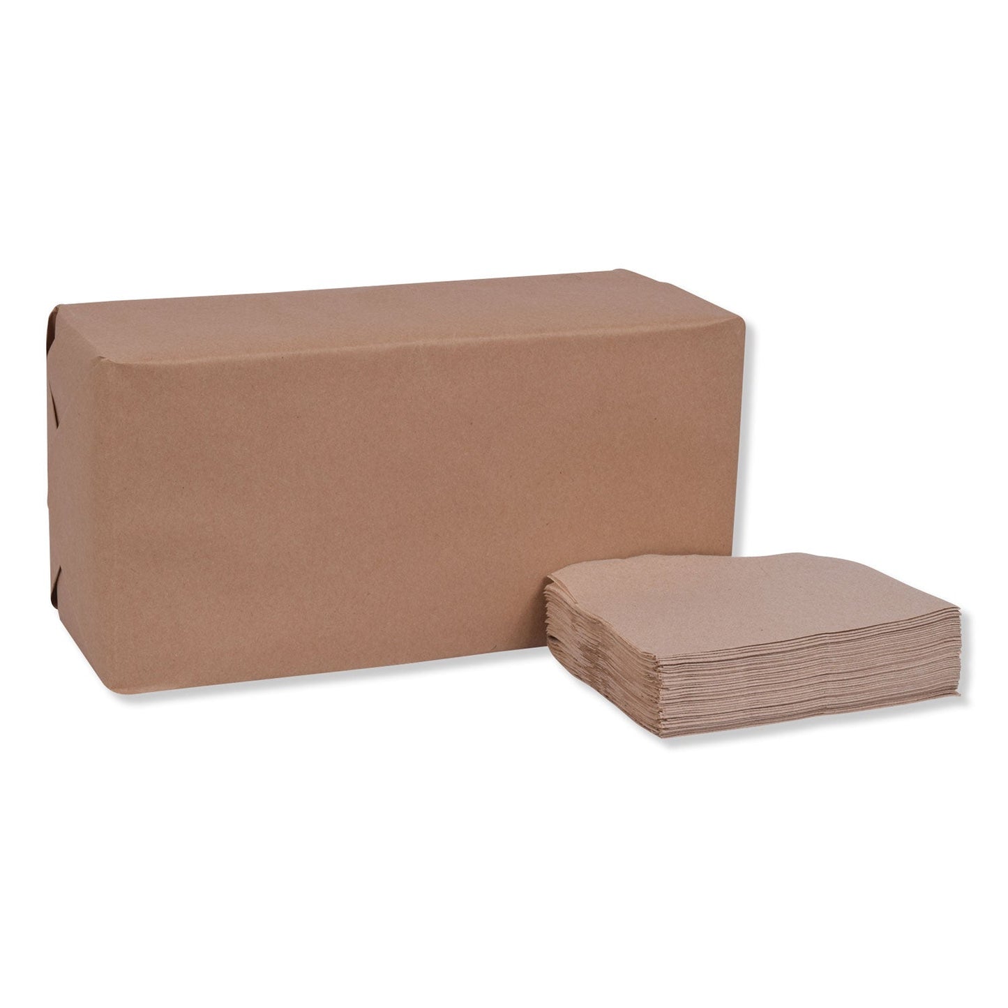 Tork Universal Masterfold Dispenser Napkins, 1-Ply, 13" x 12" Natural, 6000/CT