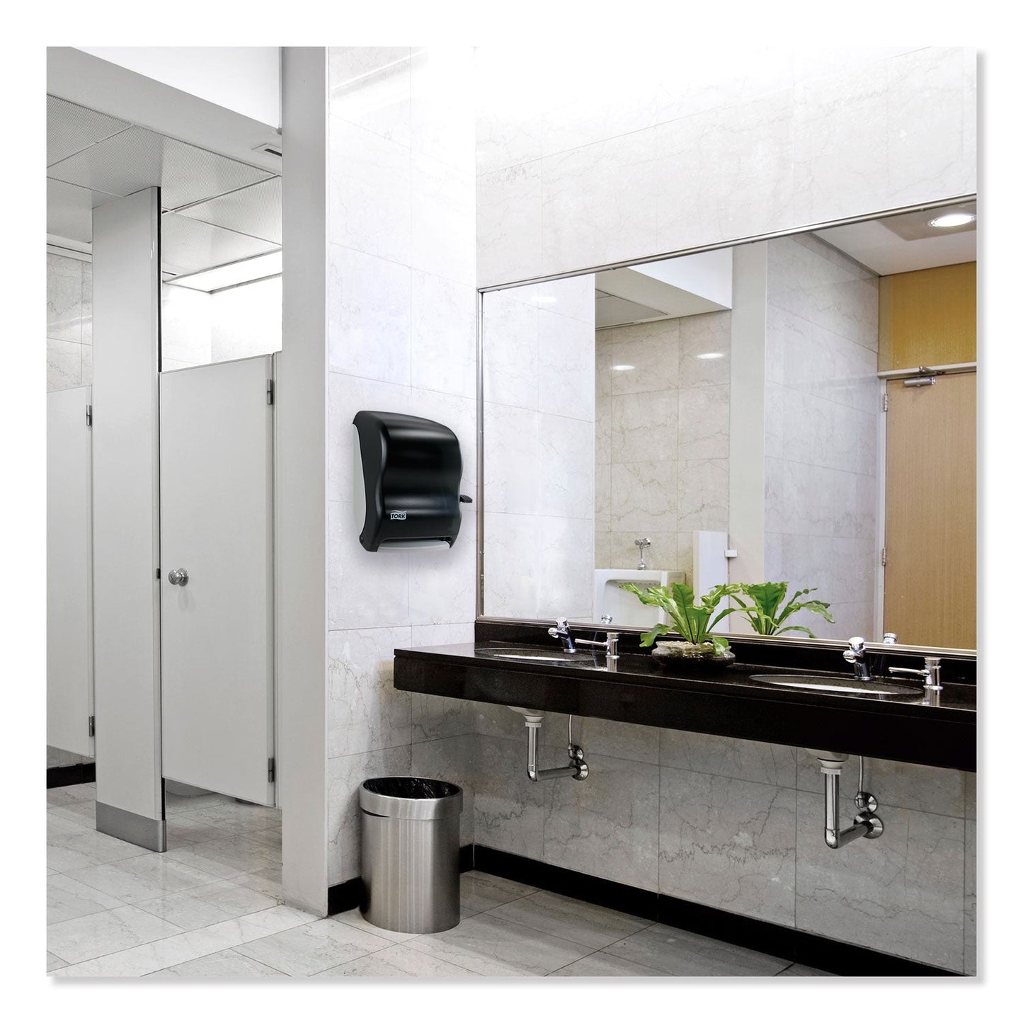 Tork Hand Towel Roll Dispenser, 12.94 x 9.25 x 15.5, Smoke