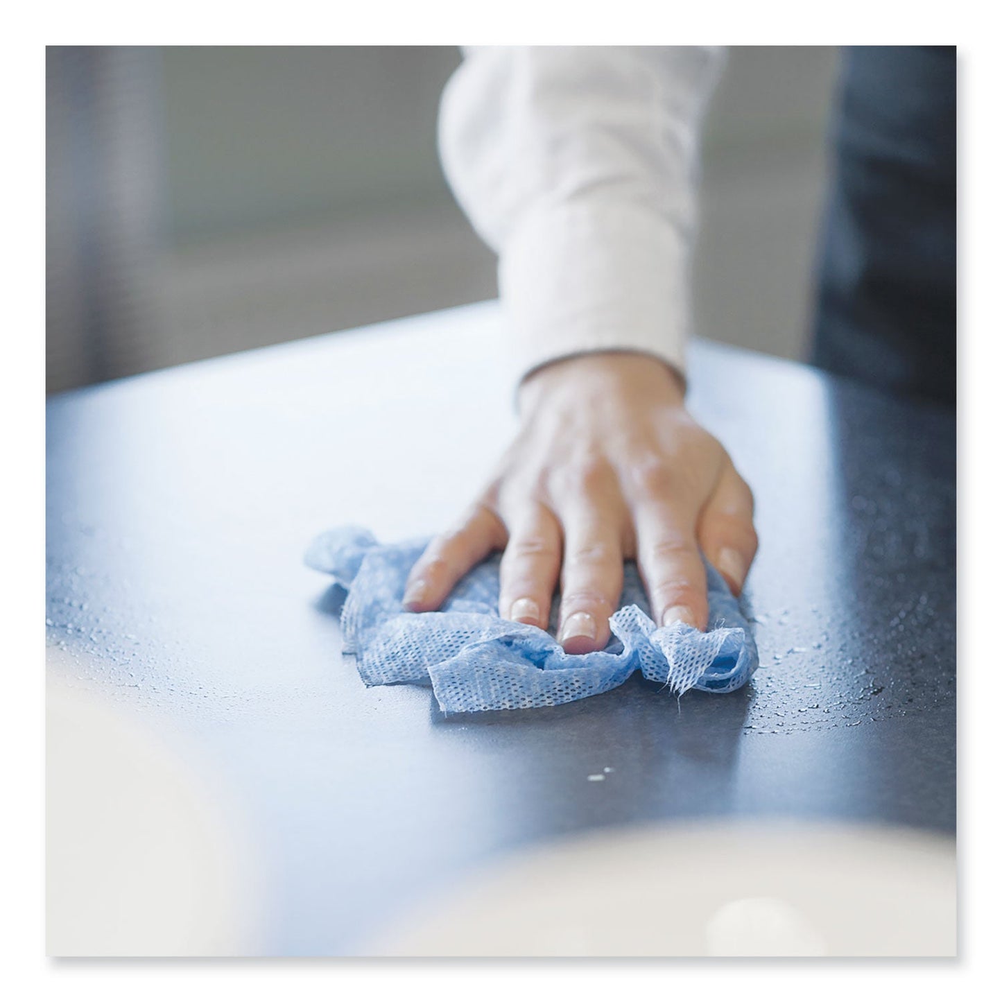 Tork Foodservice Cloth, 13 x 21, Blue, 240/Carton