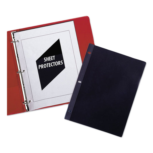 C-Line Traditional Polypropylene Sheet Protectors, Heavyweight, 11 x 8.5, 50/Box