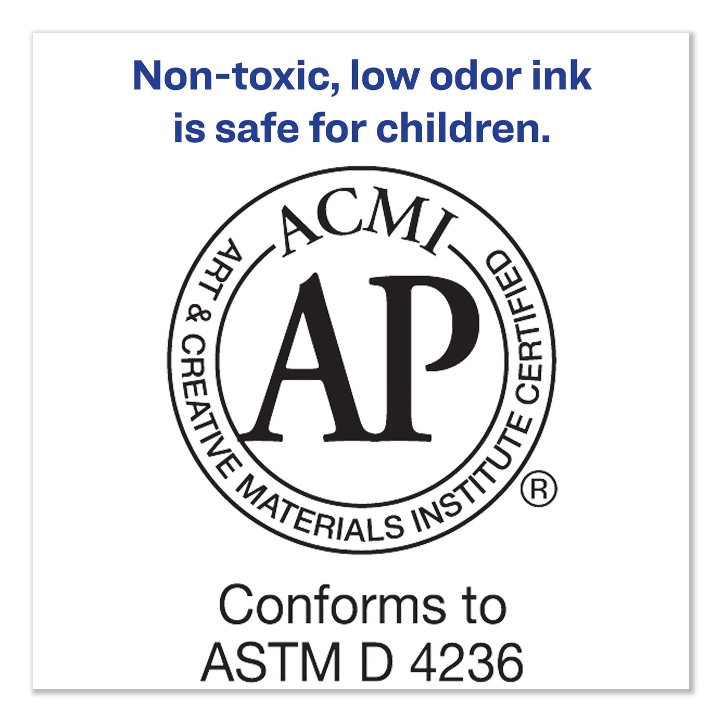 Avery MARKS A LOT Large Desk-Style Permanent Marker, Broad Chisel Tip, Purple, Dozen (8884)