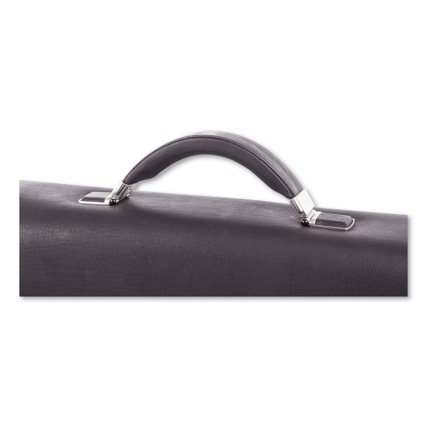 Swiss Mobility Milestone Briefcase, Fits Devices Up to 15.6", Leather, 5 x 5 x 12, Brown