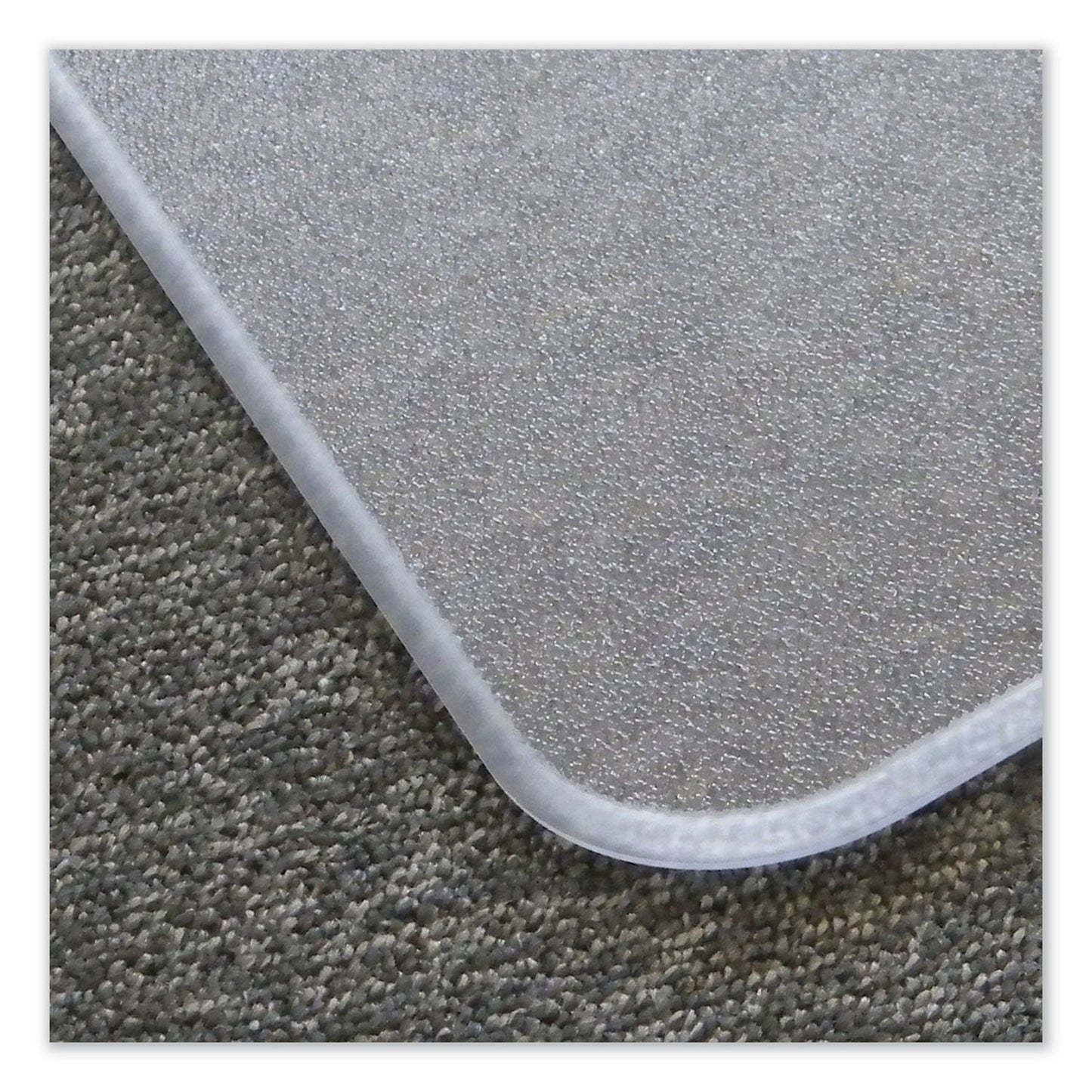 Floortex Cleartex MegaMat Heavy-Duty Polycarbonate Mat for Hard Floor/All Carpet, 46 x 60, Clear