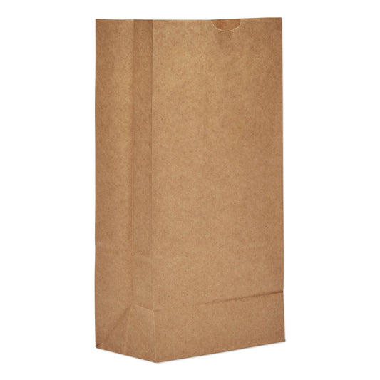 General Grocery Paper Bags, 35 lb Capacity, #8, 6.13" x 4.17" x 12.44", Kraft, 2,000 Bags