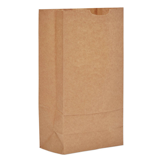General Grocery Paper Bags, 35 lb Capacity, #10, 6.31" x 4.19" x 13.38", Kraft, 500 Bags