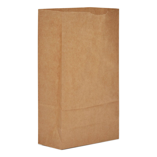 General Grocery Paper Bags, 35 lb Capacity, #6, 6" x 3.63" x 11.06", Kraft, 2,000 Bags