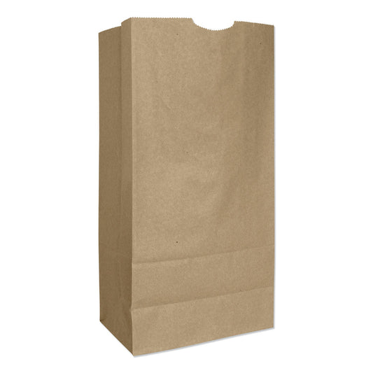 General Grocery Paper Bags, 50 lb Capacity, #16, 7.75" x 4.81" x 16", Kraft, 500 Bags