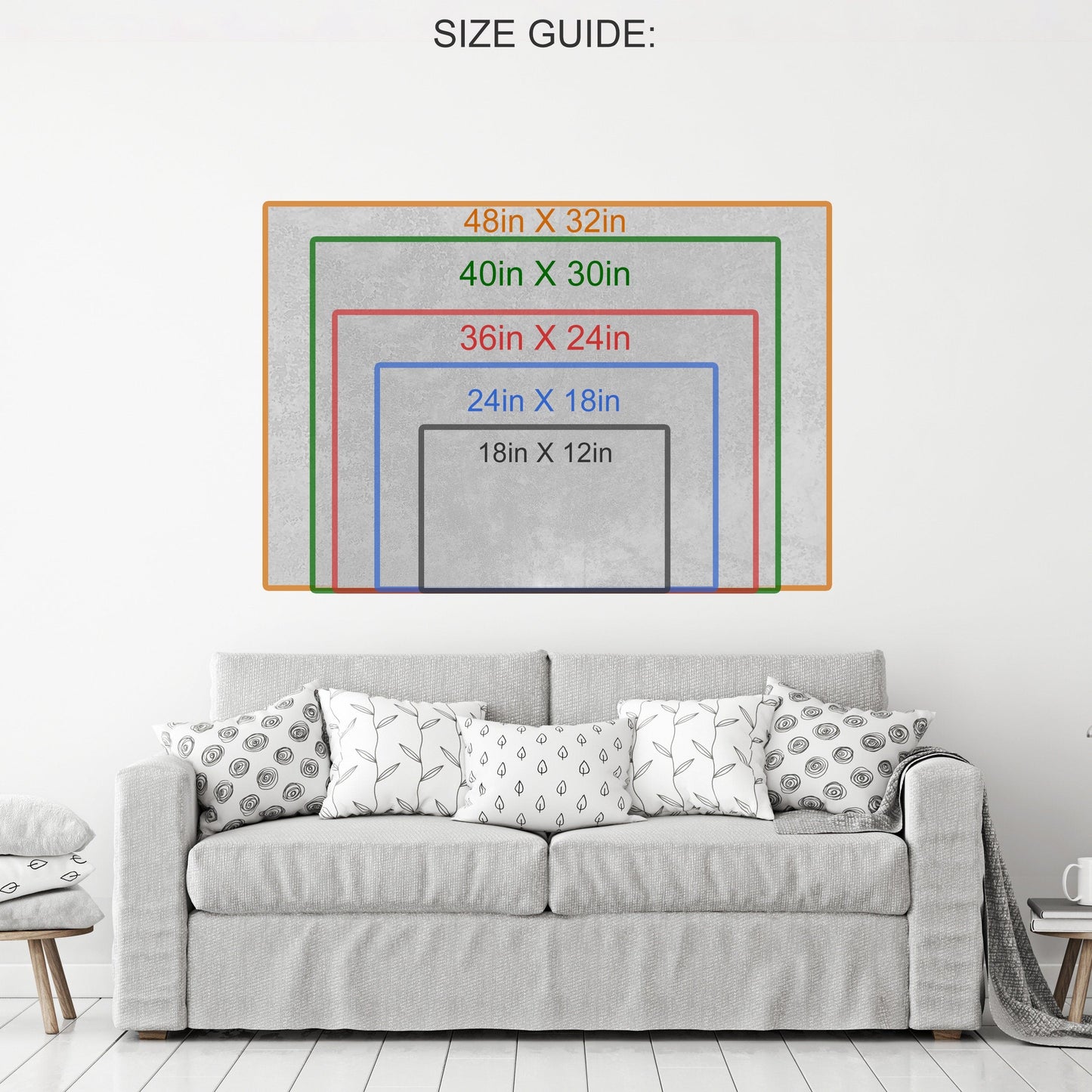 Be Like A Tree Keep Growing Canvas Wall Art, Motivational Wall Decor