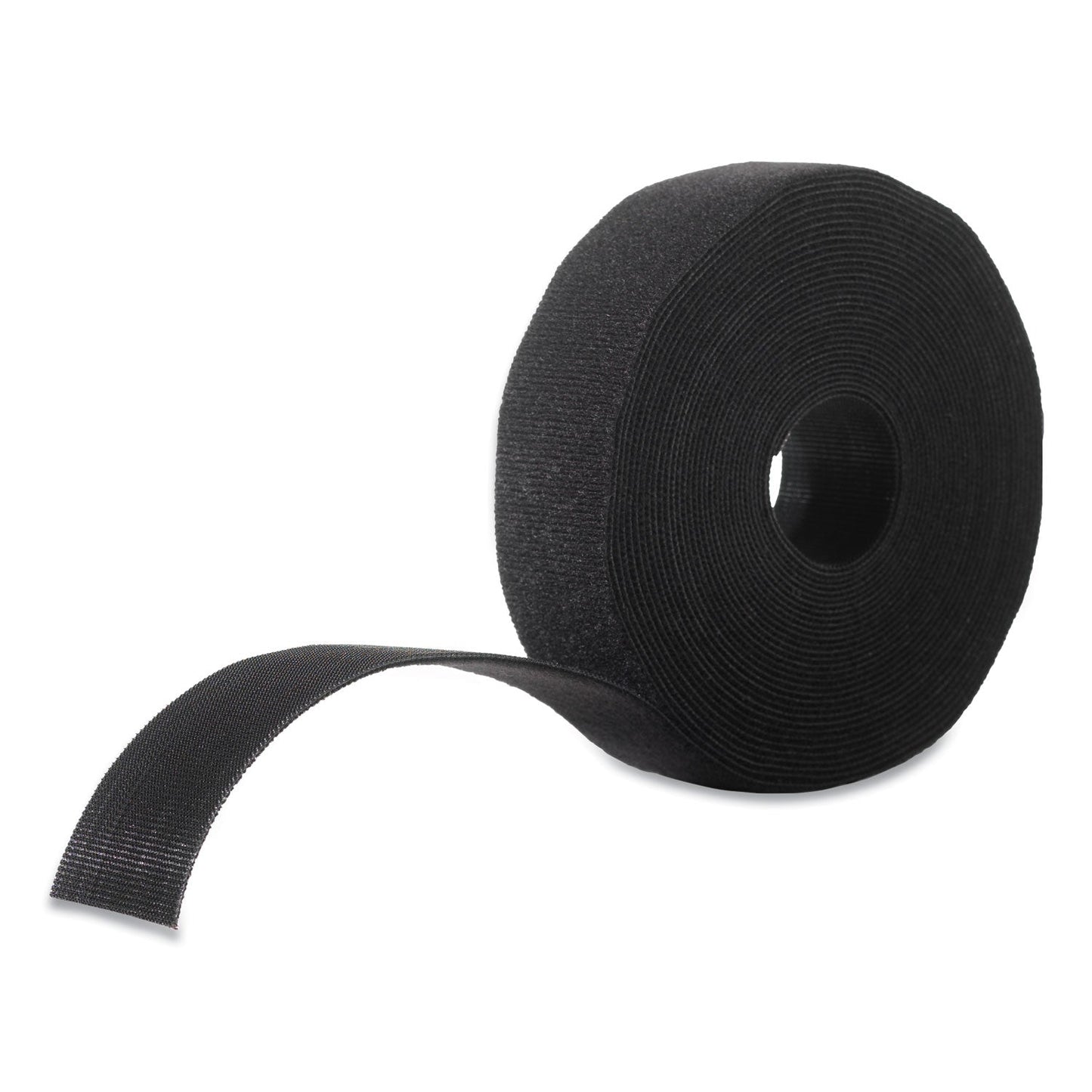 VELCRO ONE-WRAP Pre-Cut Standard Ties, 0.75" x 12", Black