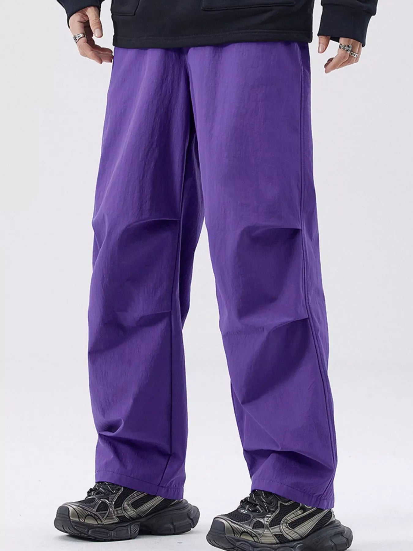 Men's Full Size Loose Fit Cargo Pants Plus Size