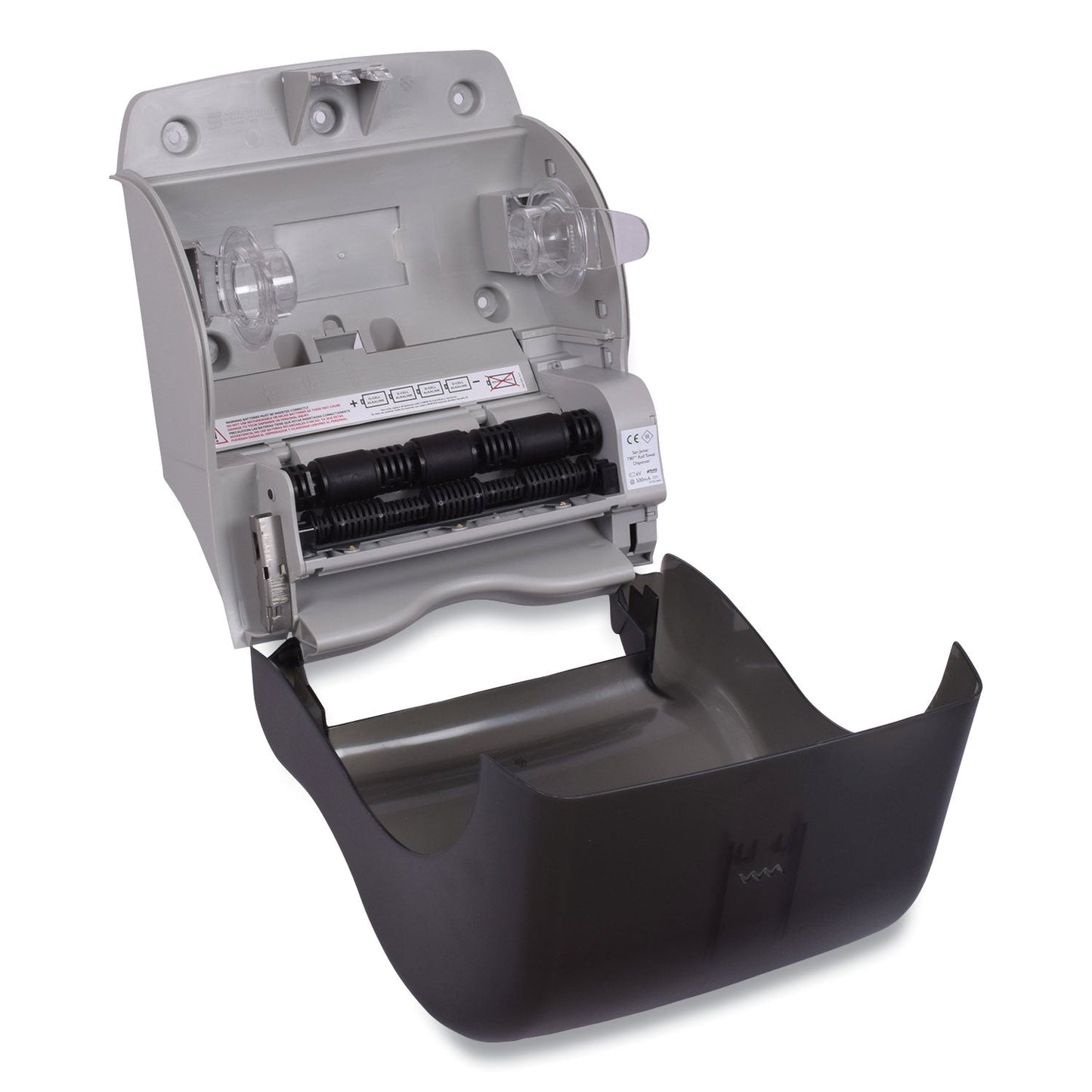 Tork Hand Towel Dispenser, Electronic, 11.78 x 9.12 x 14.39, Translucent Smoke