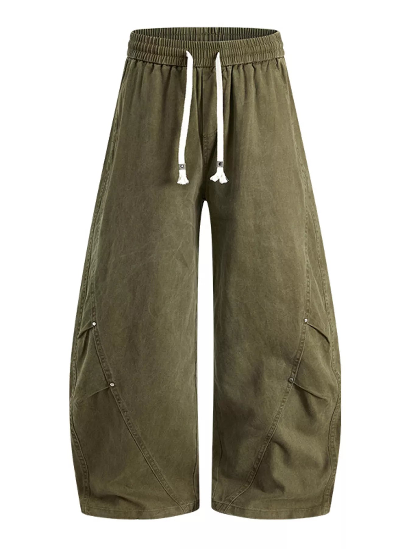 Men's Plus Size Vintage Wide Leg Casual Pants