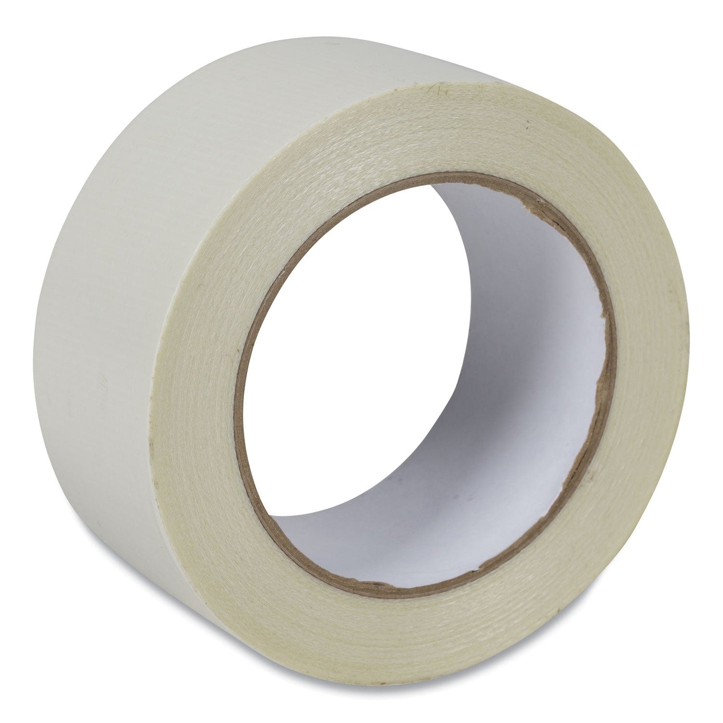 Duck Carpet Tape, 3" Core, 1.88" x 75 ft, White