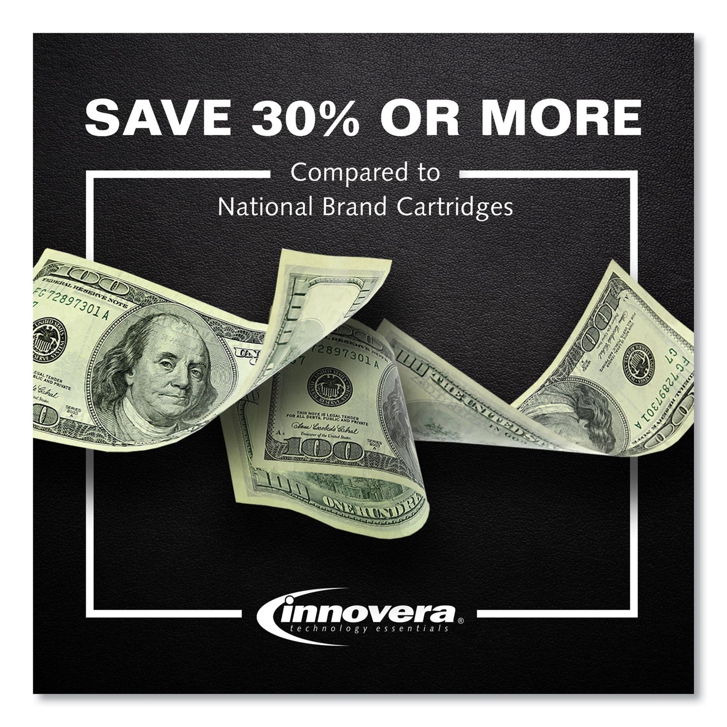 Innovera Remanufactured Black Toner, Replacement for 80A (CF280A), 2,700 Page-Yield