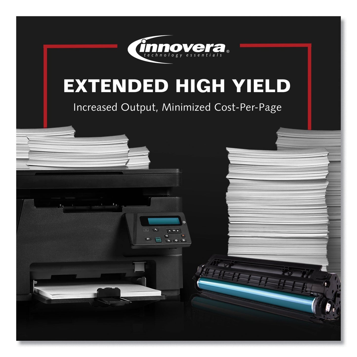 Innovera Remanufactured Black Ultra High-Yield Toner, Replacement for MLT-D203U (SU919A), 15,000 Page-Yield