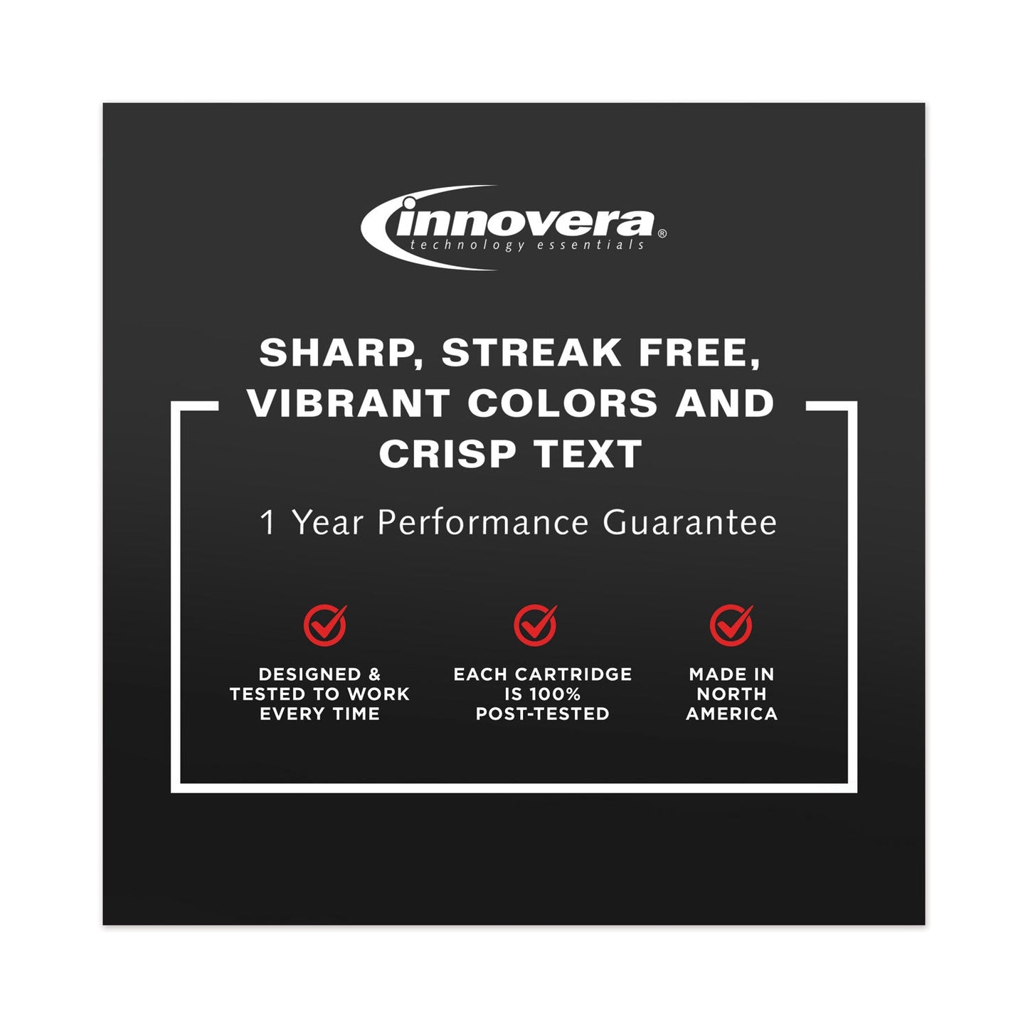 Innovera Remanufactured Black High-Yield Ink, Replacement for 98 (C9364A), 400 Page-Yield