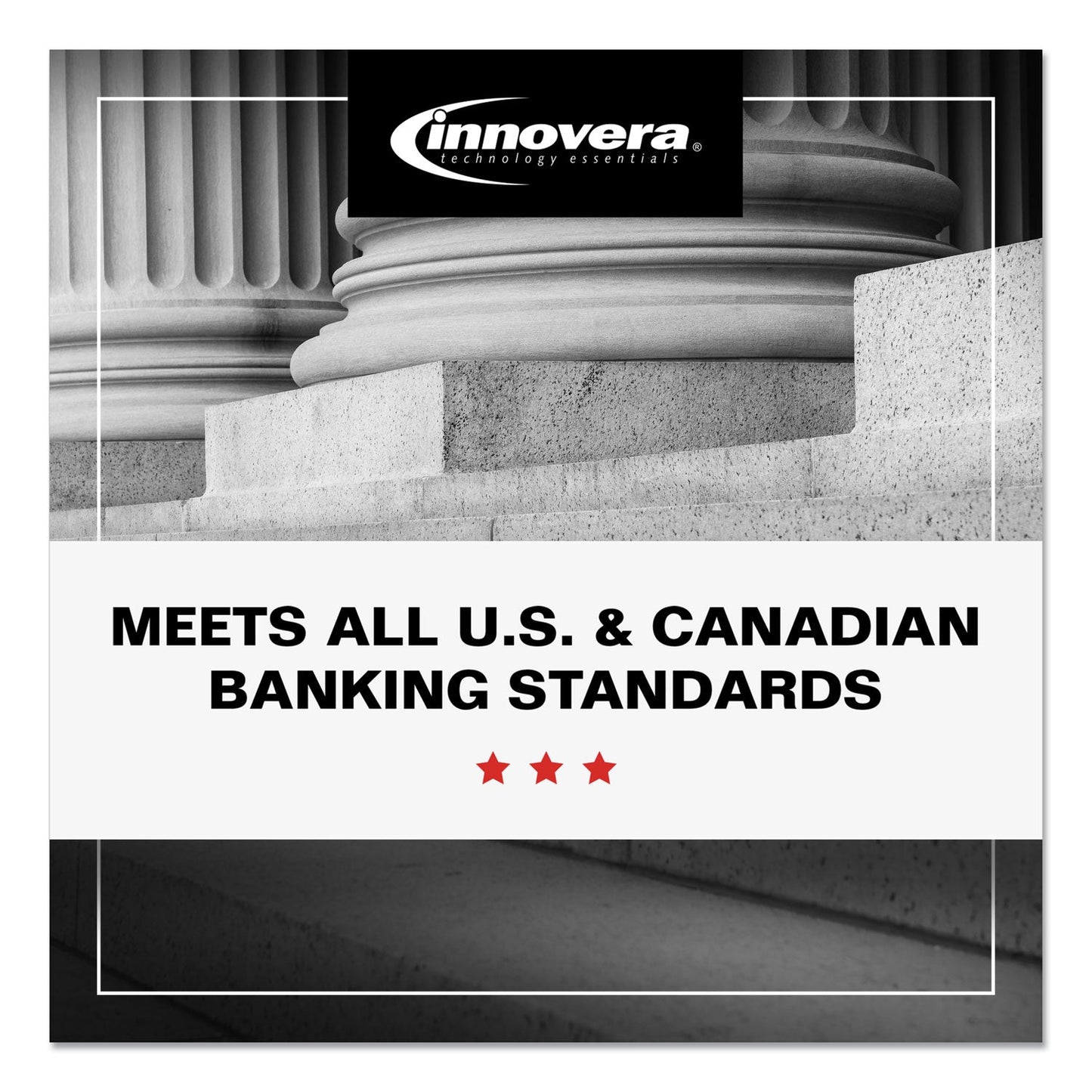 Innovera Remanufactured Black High-Yield MICR Toner, Replacement for 83XM (CF283XM), 2,200 Page-Yield