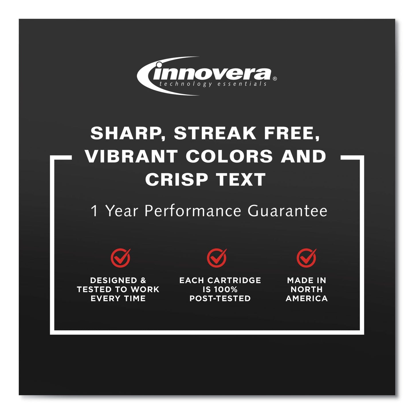 Innovera Remanufactured Yellow Ink, Replacement for CLI-221Y (2949B001), 510 Page-Yield