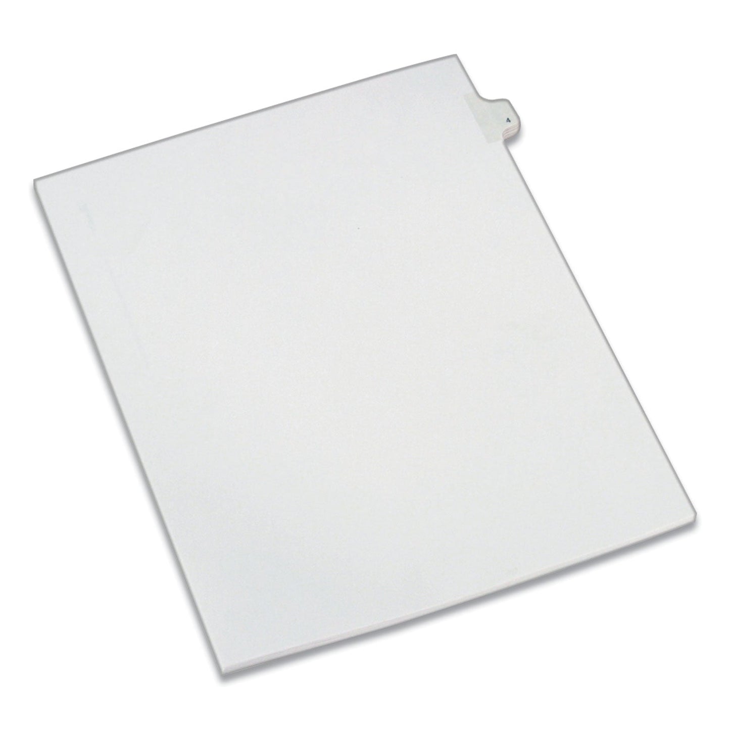 Avery Preprinted Legal Exhibit Side Tab Index Dividers, Allstate Style, 10-Tab, 4, 11 x 8.5, White, 25/Pack