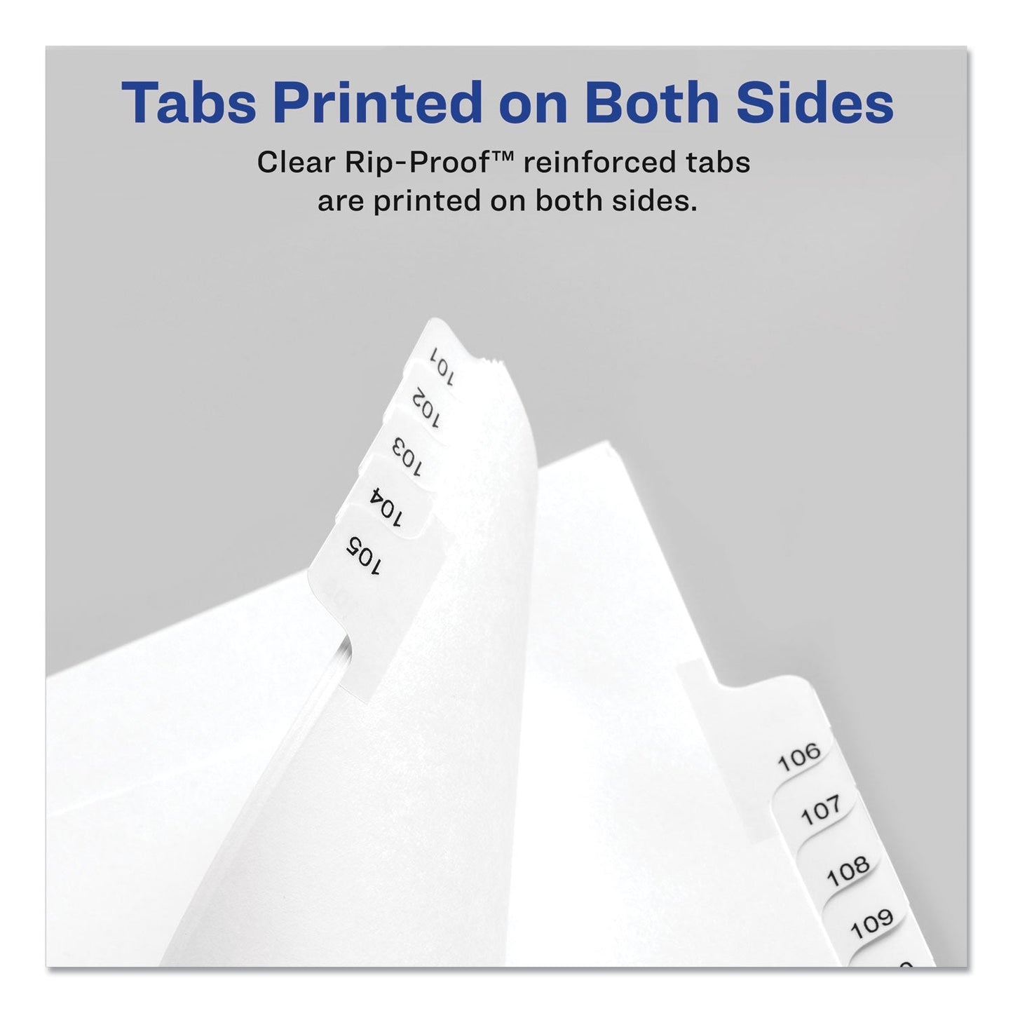 Avery Preprinted Legal Exhibit Side Tab Index Dividers, Allstate Style, 25-Tab, 76 to 100, 11 x 8.5, White, 1 Set, (1704)