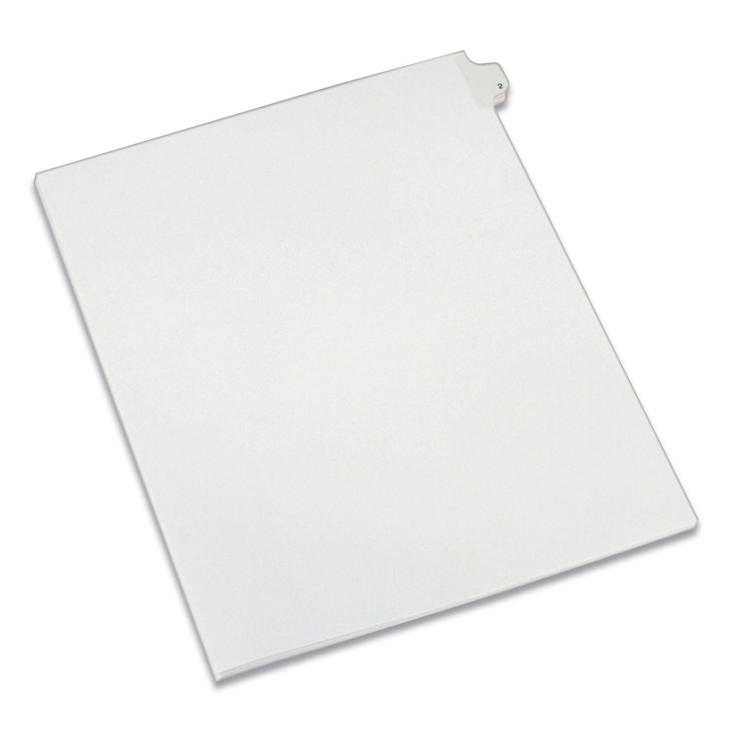Avery Preprinted Legal Exhibit Side Tab Index Dividers, Allstate Style, 10-Tab, 2, 11 x 8.5, White, 25/Pack