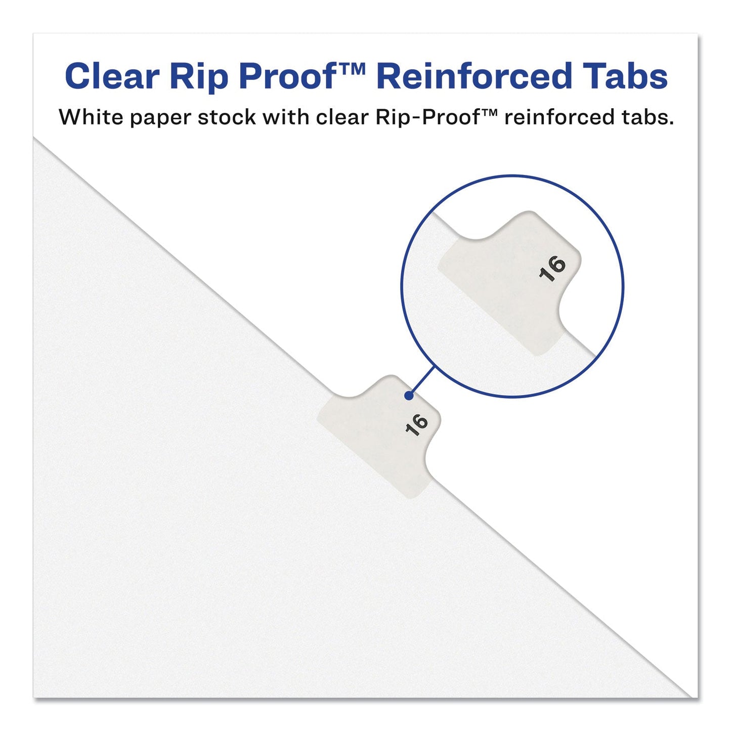 Avery Preprinted Legal Exhibit Side Tab Index Dividers, Avery Style, 10-Tab, 2, 11 x 8.5, White, 25/Pack