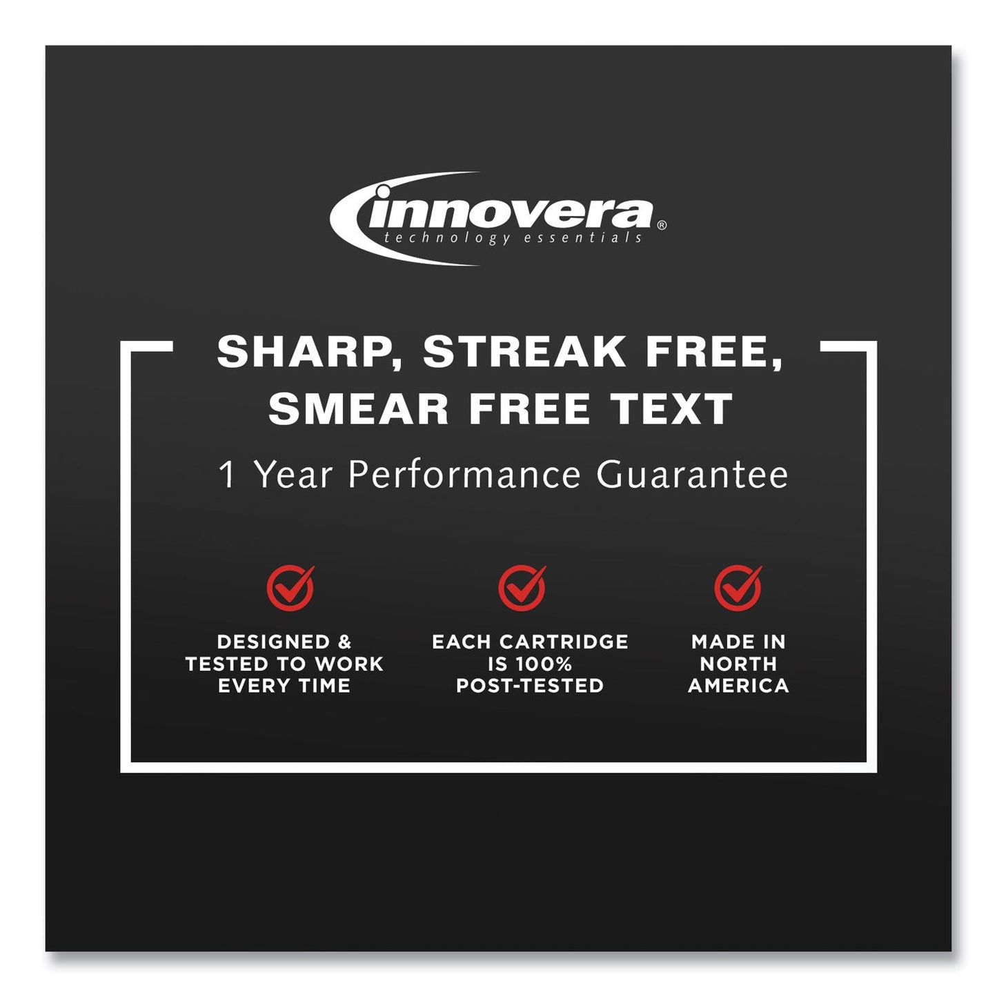 Innovera Remanufactured Black High-Yield Ink, Replacement for T200XL (T200XL120), 500 Page-Yield