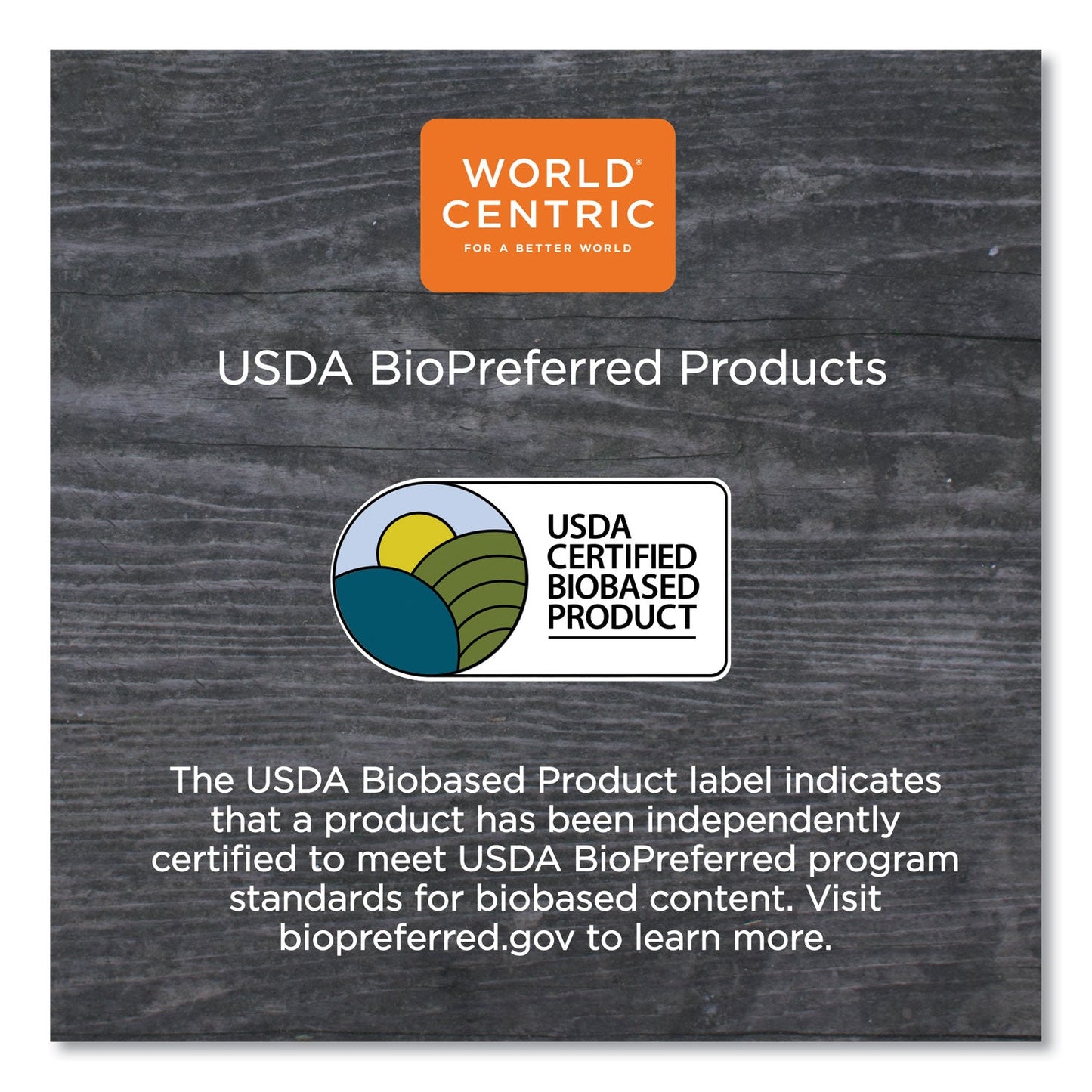 World Centric Fiber Trays, 1-Compartment, 8.3 x 4.9 x 0.7, Natural, Paper, 500/Carton