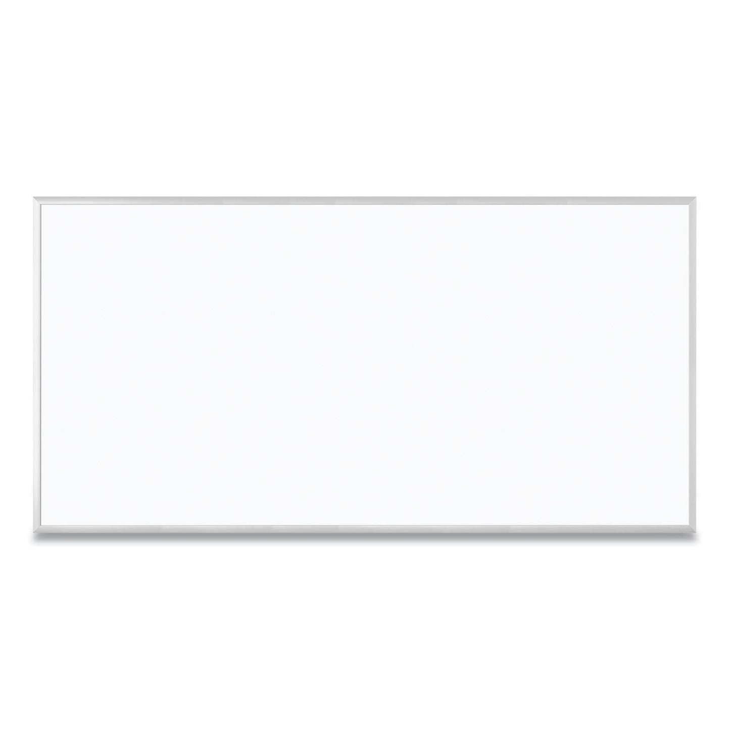 U Brands Magnetic Dry Erase Board with Aluminum Frame, 96 x 48, White Surface, Silver Frame