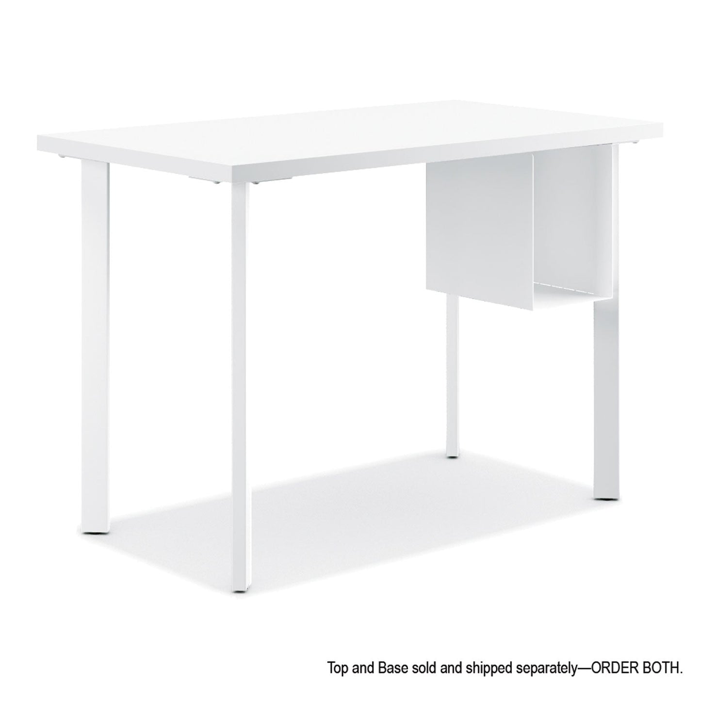 HON Coze Worksurface, Rectangular, 48w x 24d, Designer White