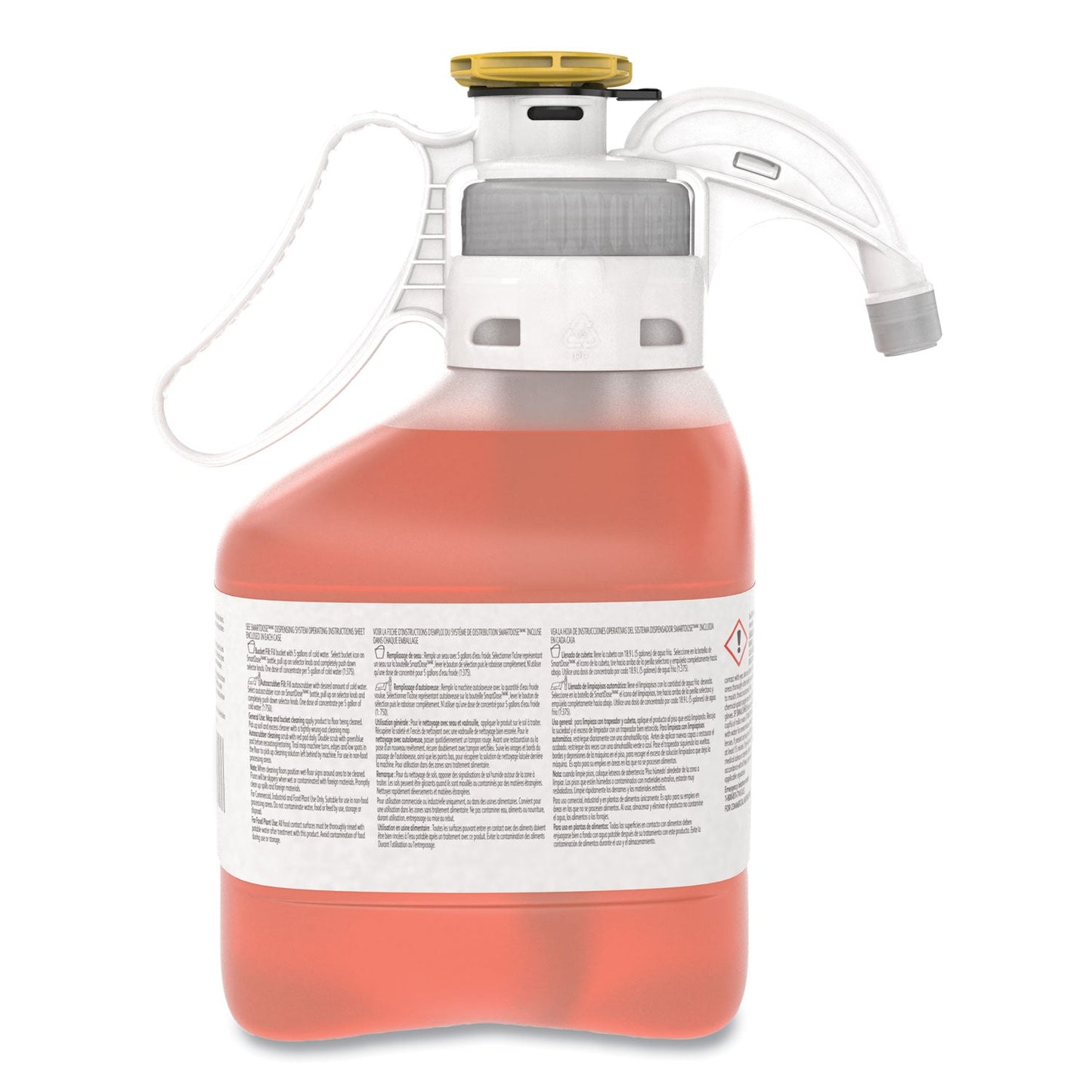Diversey Stride Neutral Cleaner, Citrus Scent, 1.4 mL, 2 Bottles/Carton