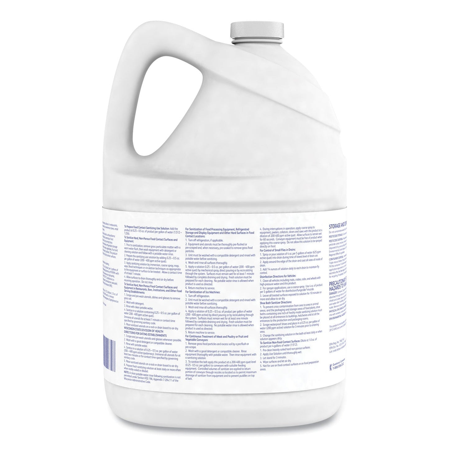 Diversey J-512TM/MC Sanitizer, 1 gal Bottle, 4/Carton