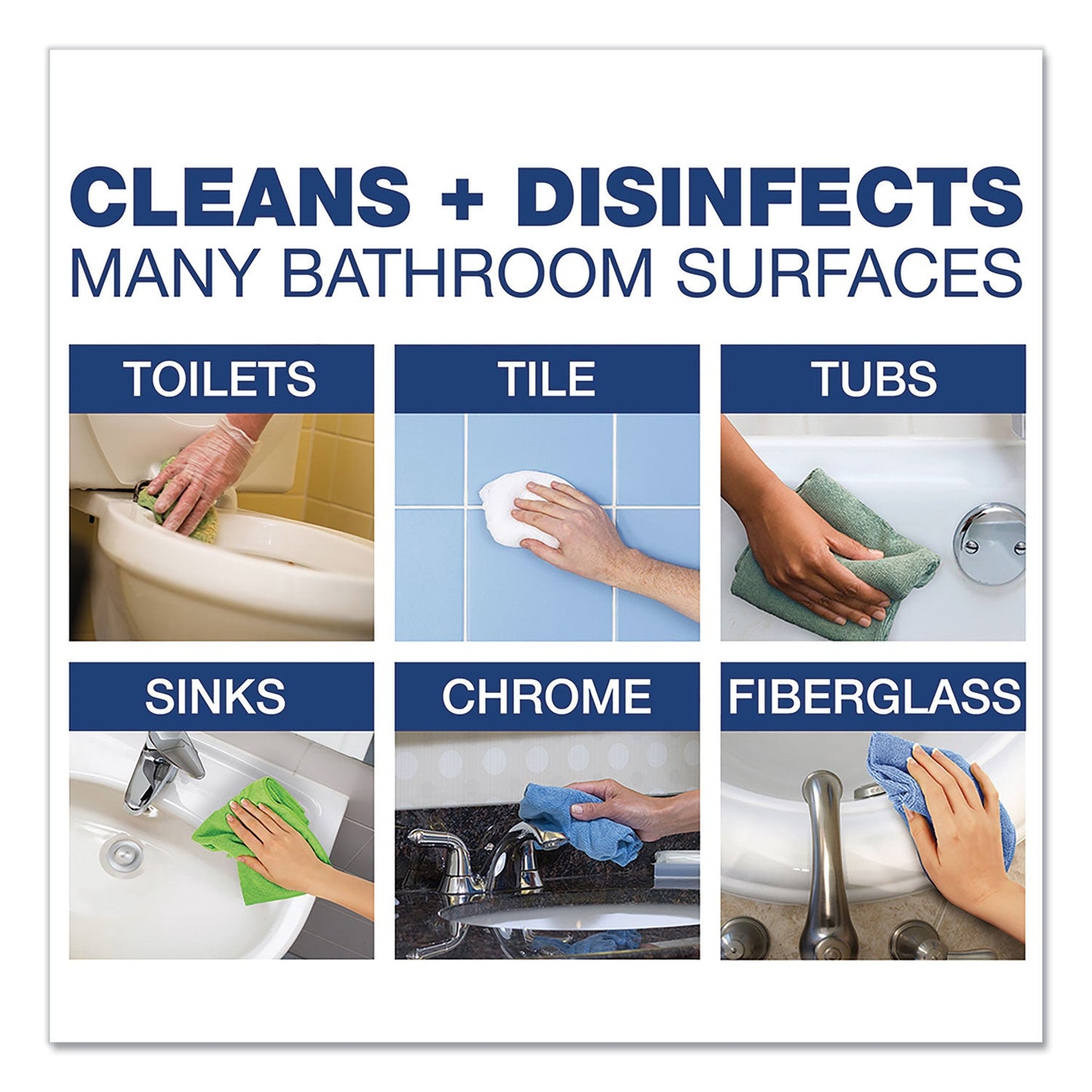 Comet Disinfecting-Sanitizing Bathroom Cleaner, 32 oz Trigger Spray Bottle