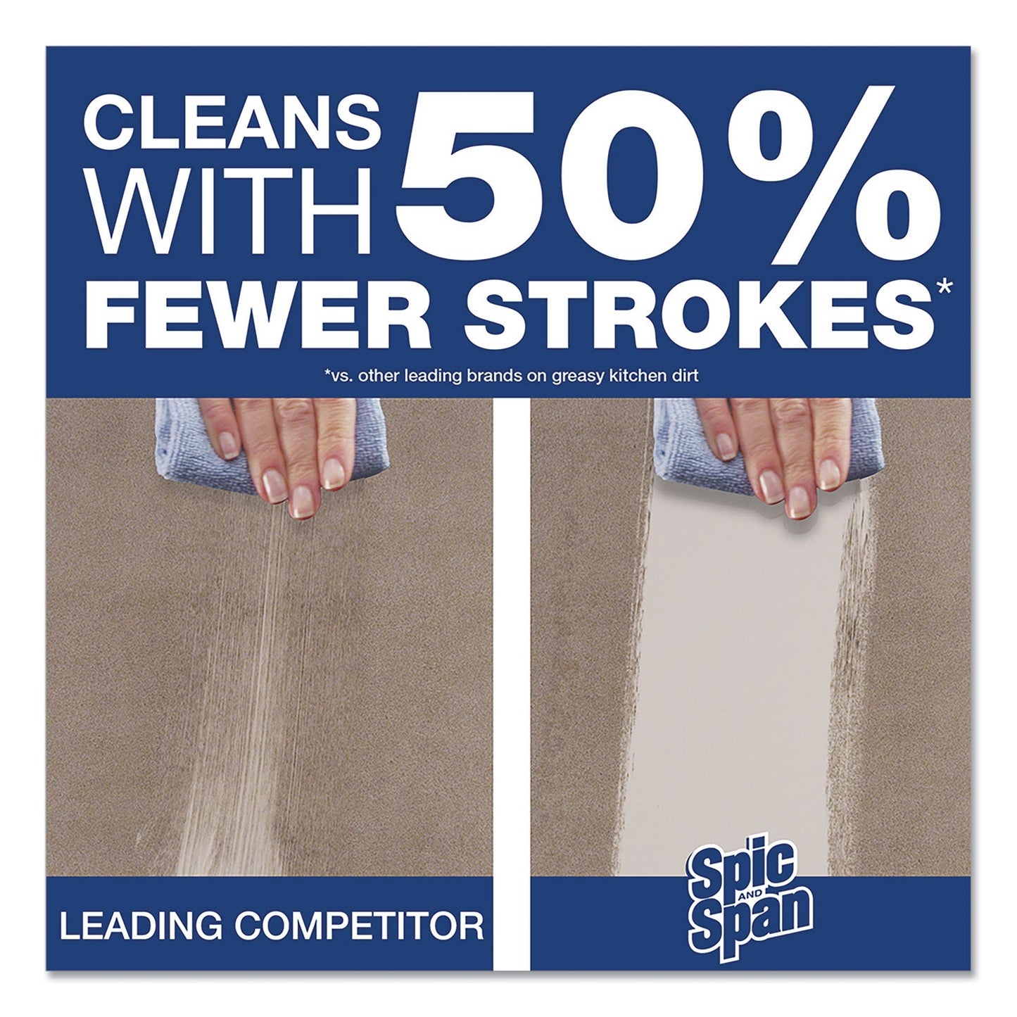 Spic and Span Disinfecting All-Purpose Spray and Glass Cleaner, Fresh Scent, 1 gal Bottle, 3/Carton