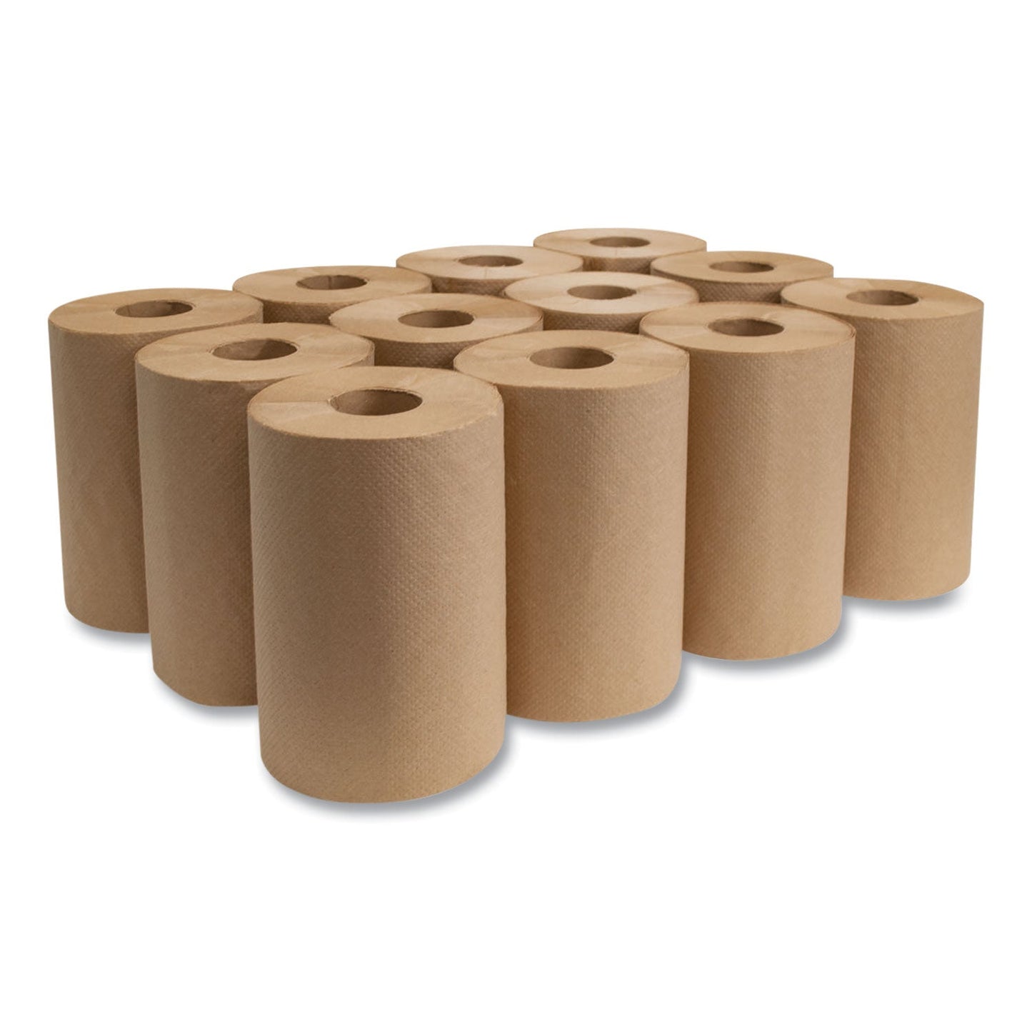 Morcon Tissue Morsoft Universal Roll Towels, 8" x 350 ft, Brown, 12 Rolls/Carton