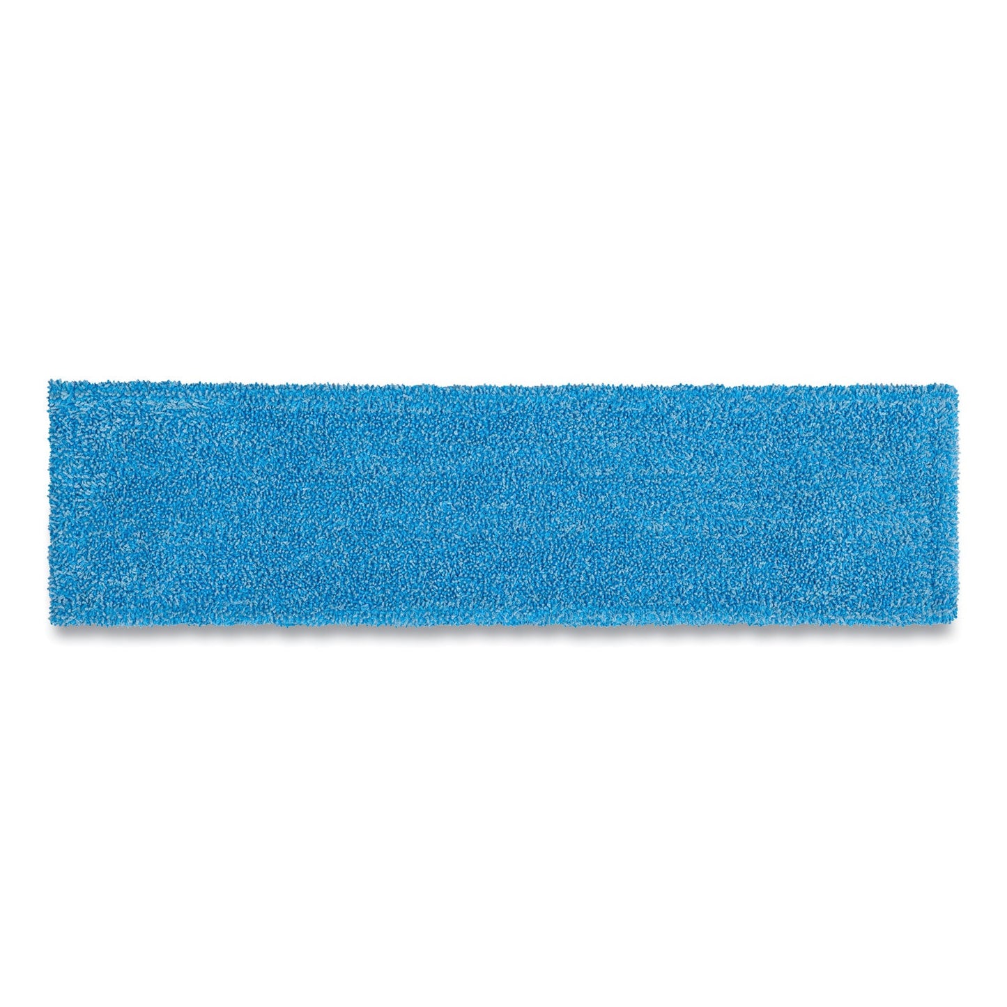 Rubbermaid Adaptable Flat Mop Pads, Microfiber, 19.5 x 5.5, Blue