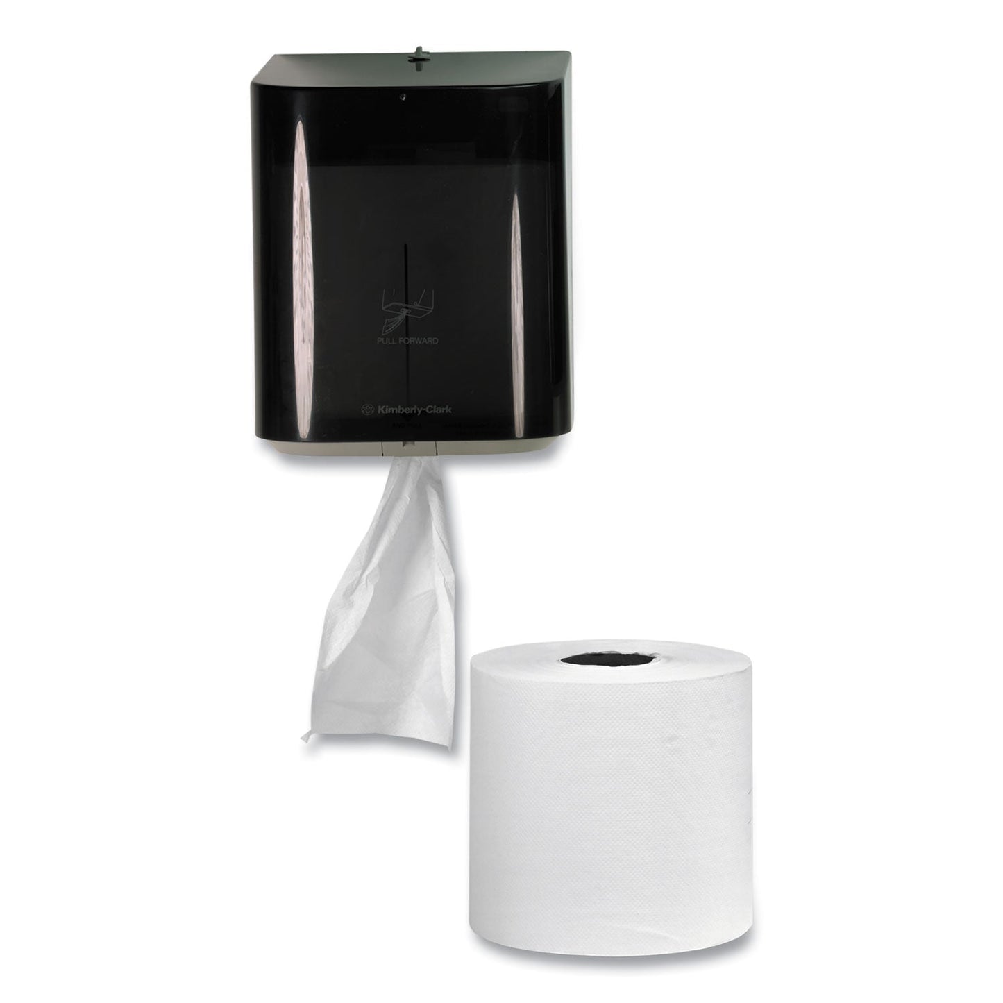 Kimberly-Clark Professional* In-Sight Sr. Center Pull Dispenser, 10.65 x 10 x 12.5, Smoke