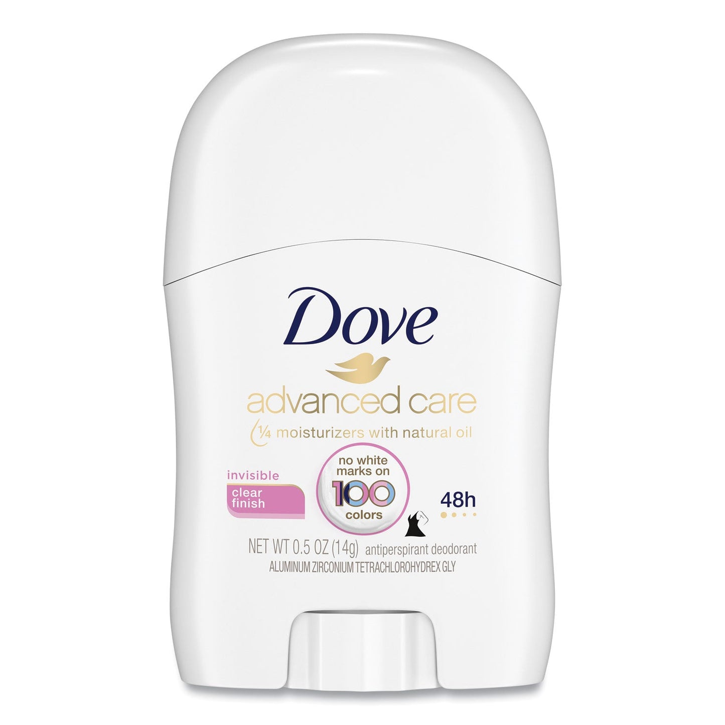 Dove Invisible Solid Antiperspirant Deodorant, Floral Scent, 0.5 oz