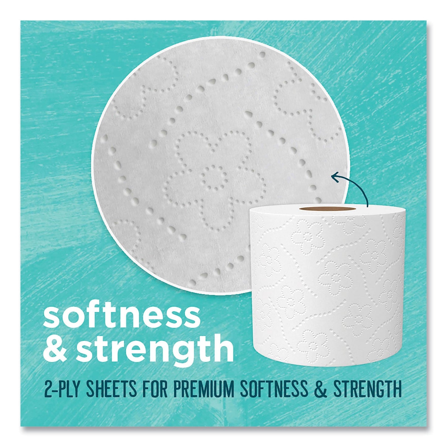 Seventh Generation 100% Recycled Bathroom Tissue, Septic Safe, 2-Ply, White, 240 Sheets/Roll, 12 Rolls/Pack, 4 Packs/Carton