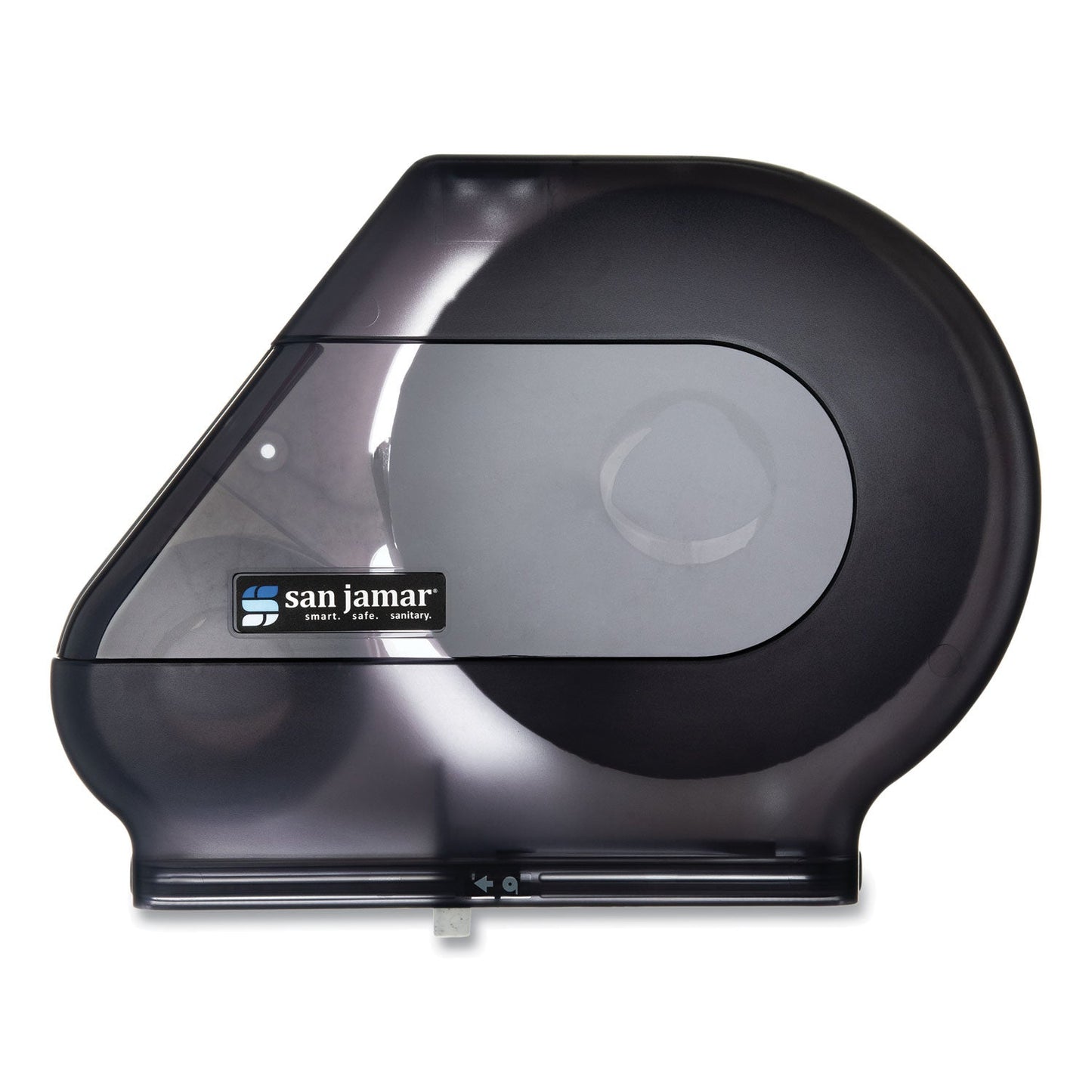 San Jamar Quantum 12"-13" JBT Dispenser, Classic, 22 x 5.88 x 16.5, Transparent Black Pearl