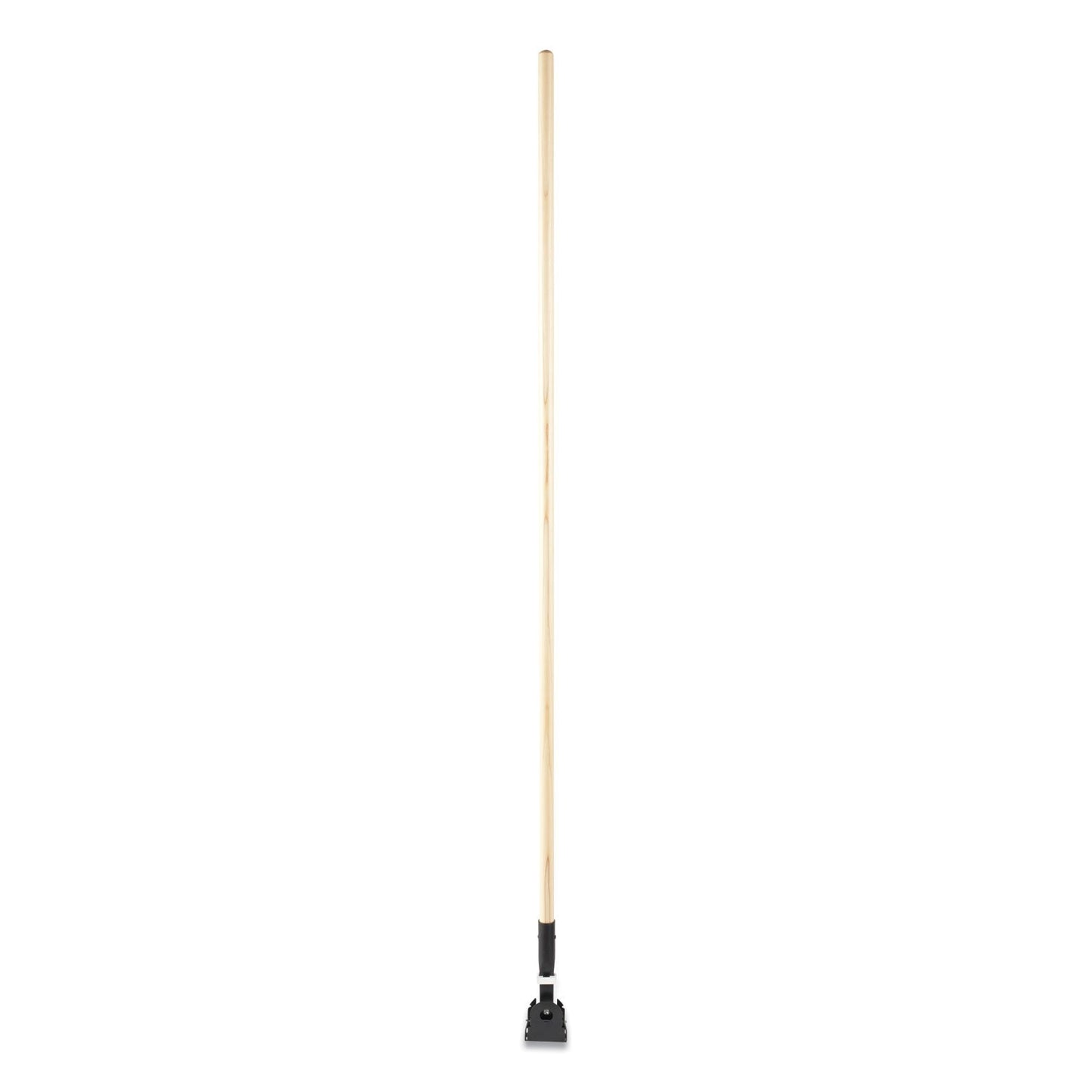 Rubbermaid Snap-On Hardwood Dust Mop Handle, 1.5" dia x 60", Natural