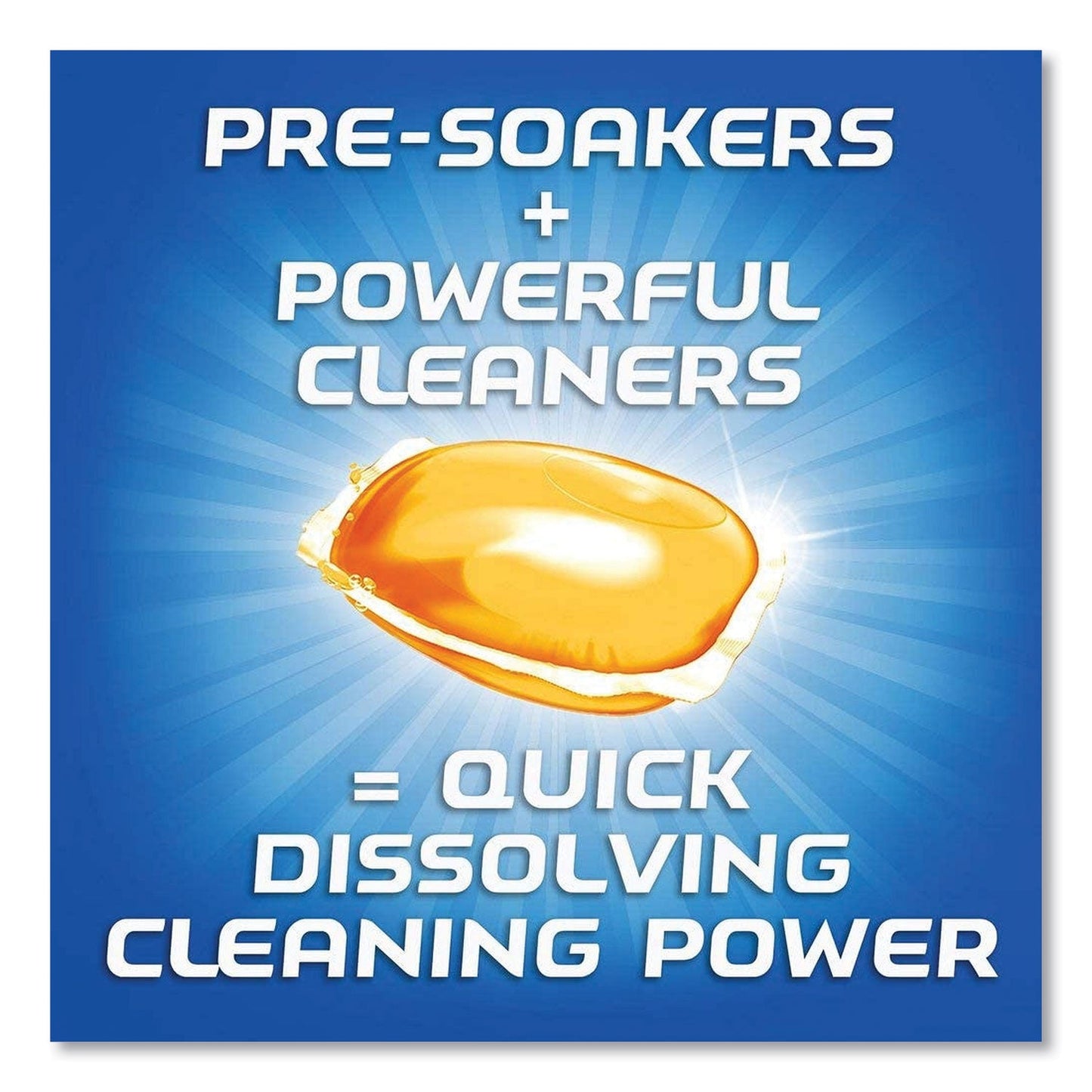 FINISH Dish Detergent Gelpacs, Orange Scent, 32/Box