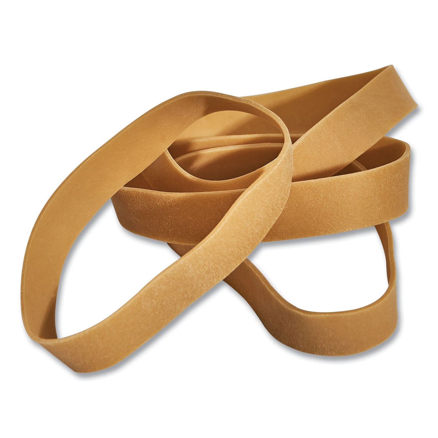 Universal Rubber Bands, Size 84, 0.04" Gauge, Beige, 1 lb Box, 155/Pack
